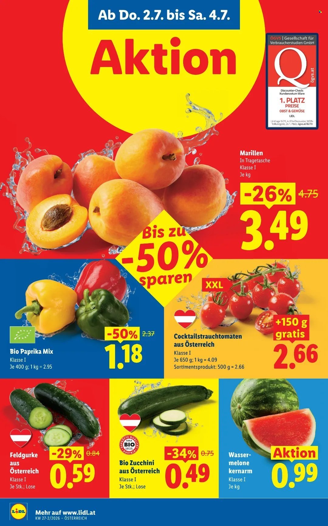 LIDL Flugblatt - Ab Donnerstag, 2.7.2026