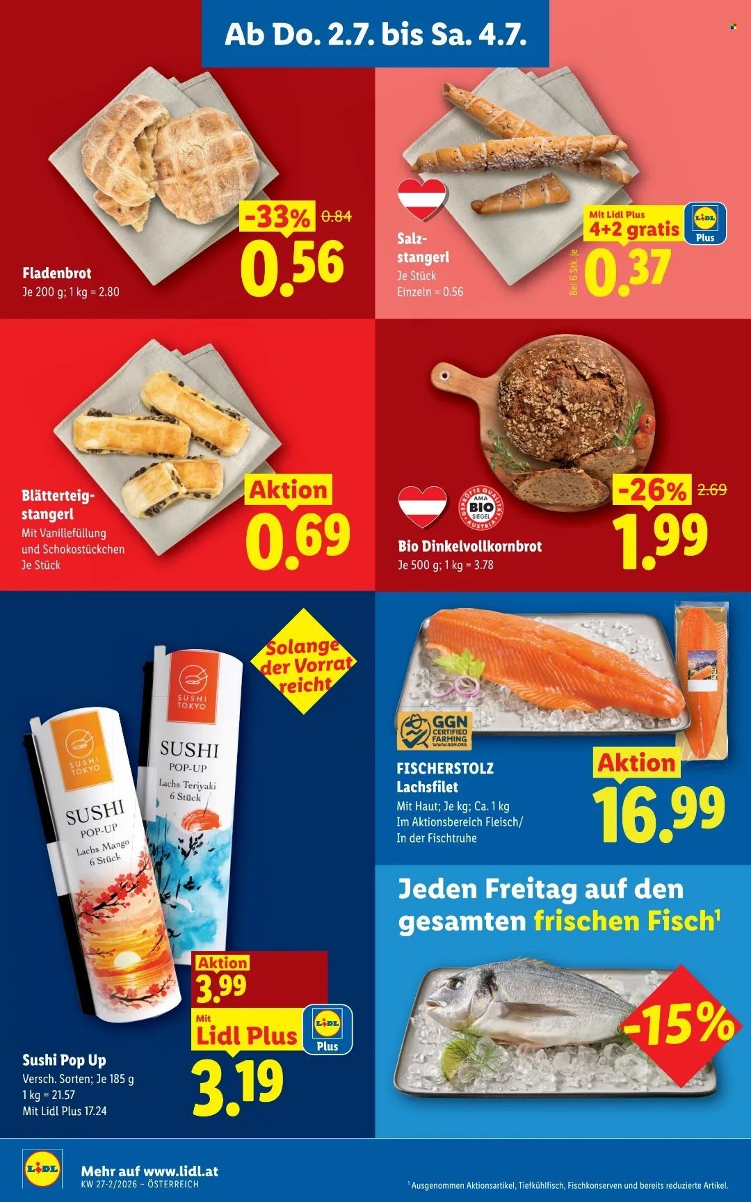 LIDL Flugblatt - Ab Donnerstag, 2.7.2026