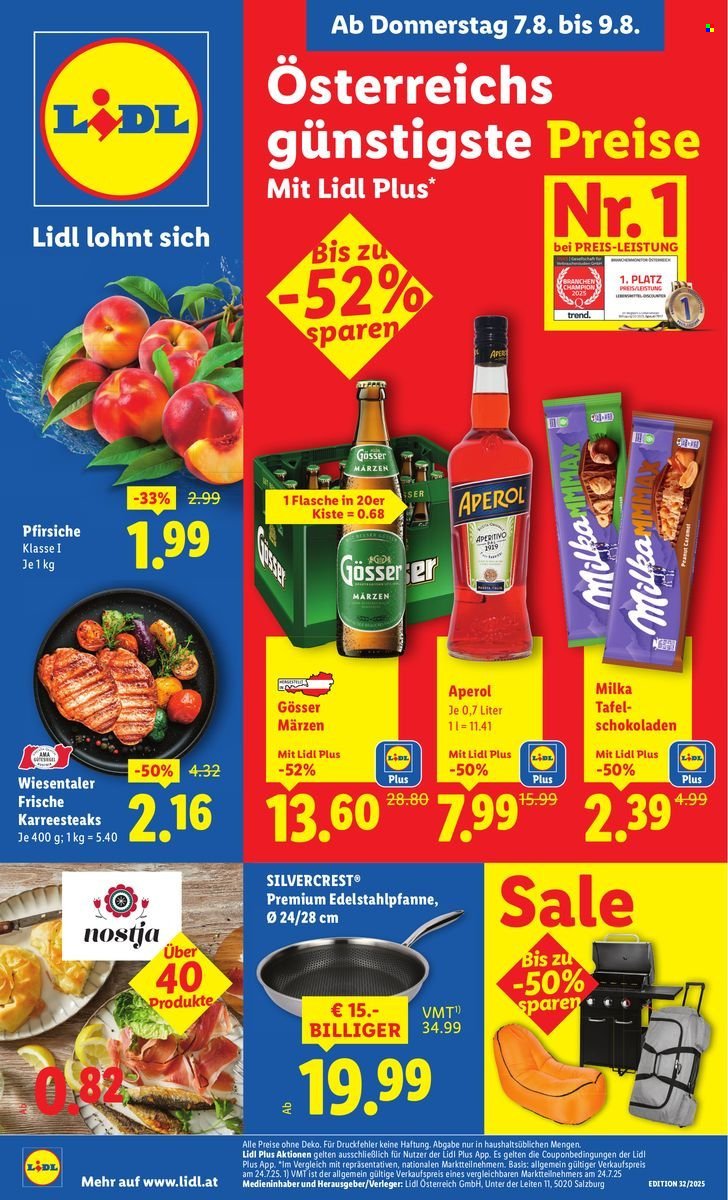 LIDL Flugblatt - Ab Donnerstag, 7.8.2025 (2025-08-07 - 2025-08-13)