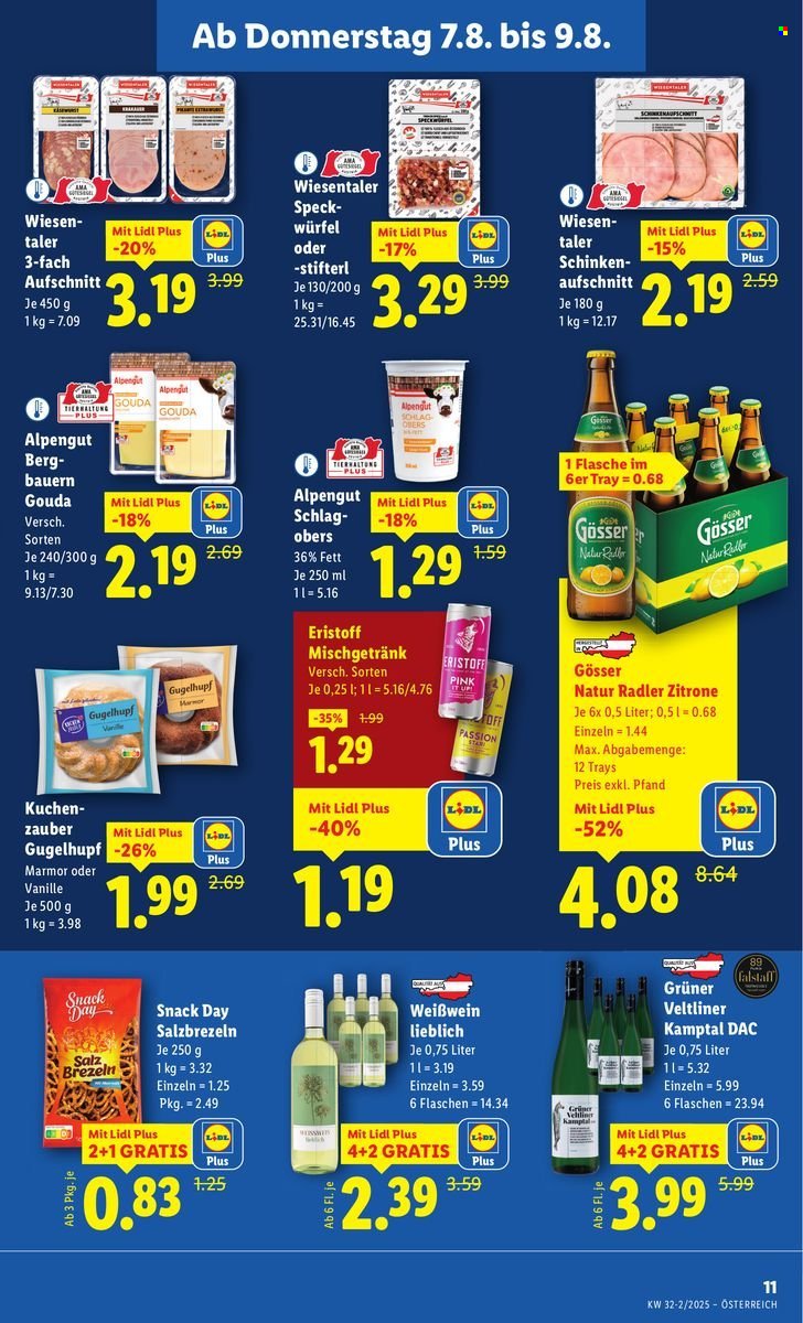 LIDL Flugblatt - Ab Donnerstag, 7.8.2025 (2025-08-07 - 2025-08-13)