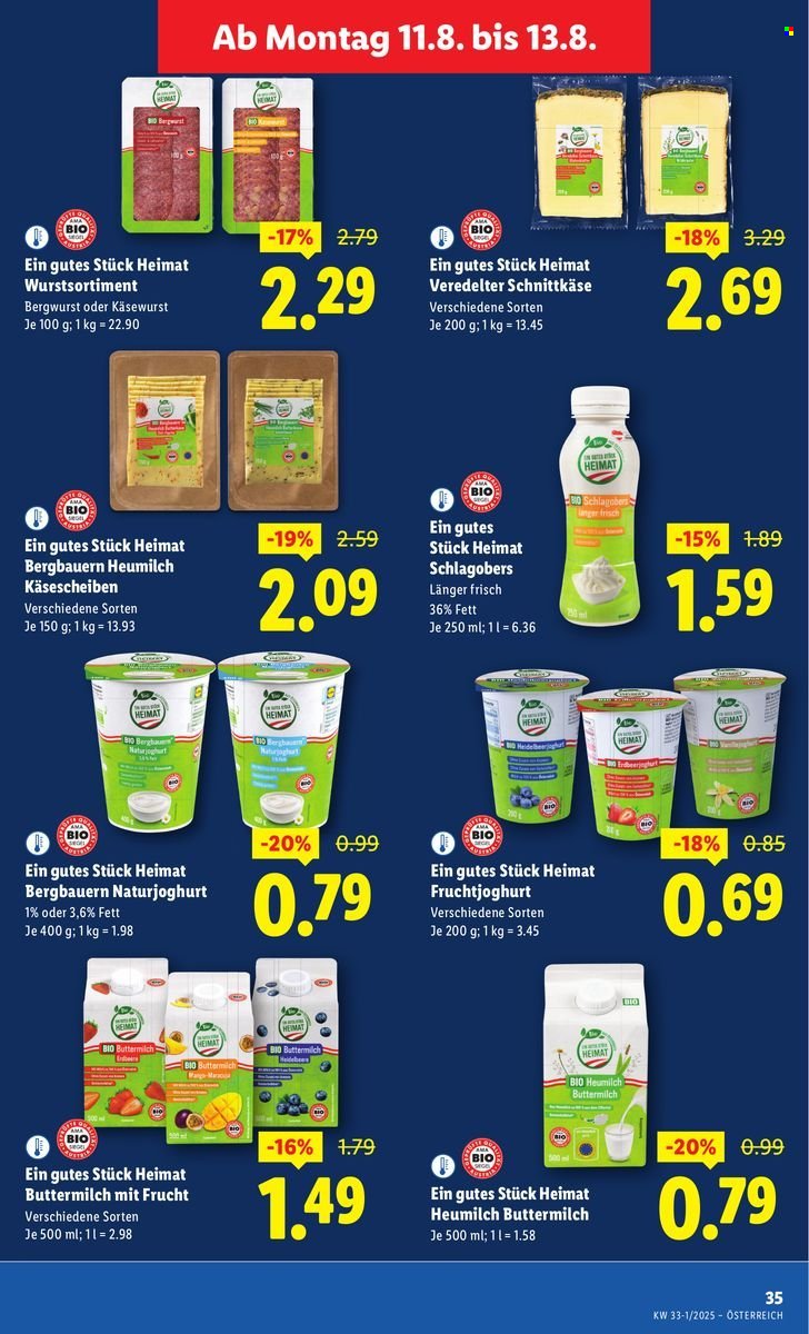 LIDL Flugblatt - Ab Donnerstag, 7.8.2025 (2025-08-07 - 2025-08-13)