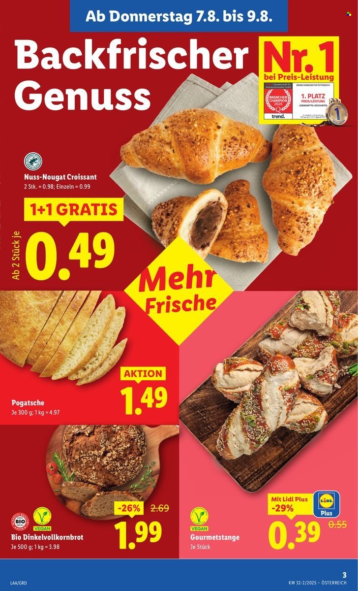LIDL Flugblatt - Ab Donnerstag, 7.8.2025 (2025-08-07 - 2025-08-13)