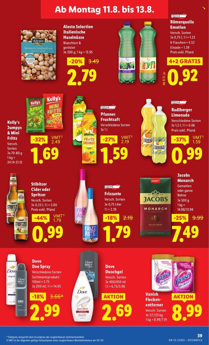 LIDL Flugblatt - Ab Donnerstag, 7.8.2025 (2025-08-07 - 2025-08-13)