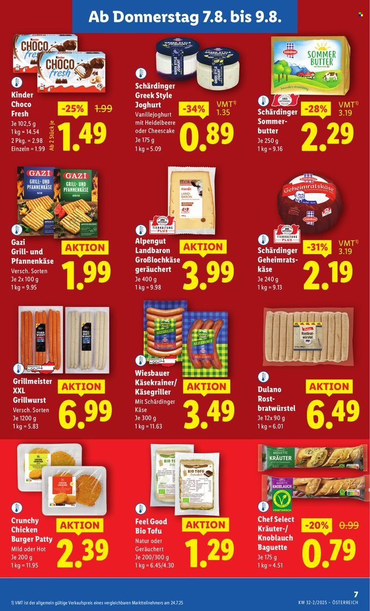 LIDL Flugblatt - Ab Donnerstag, 7.8.2025 (2025-08-07 - 2025-08-13)