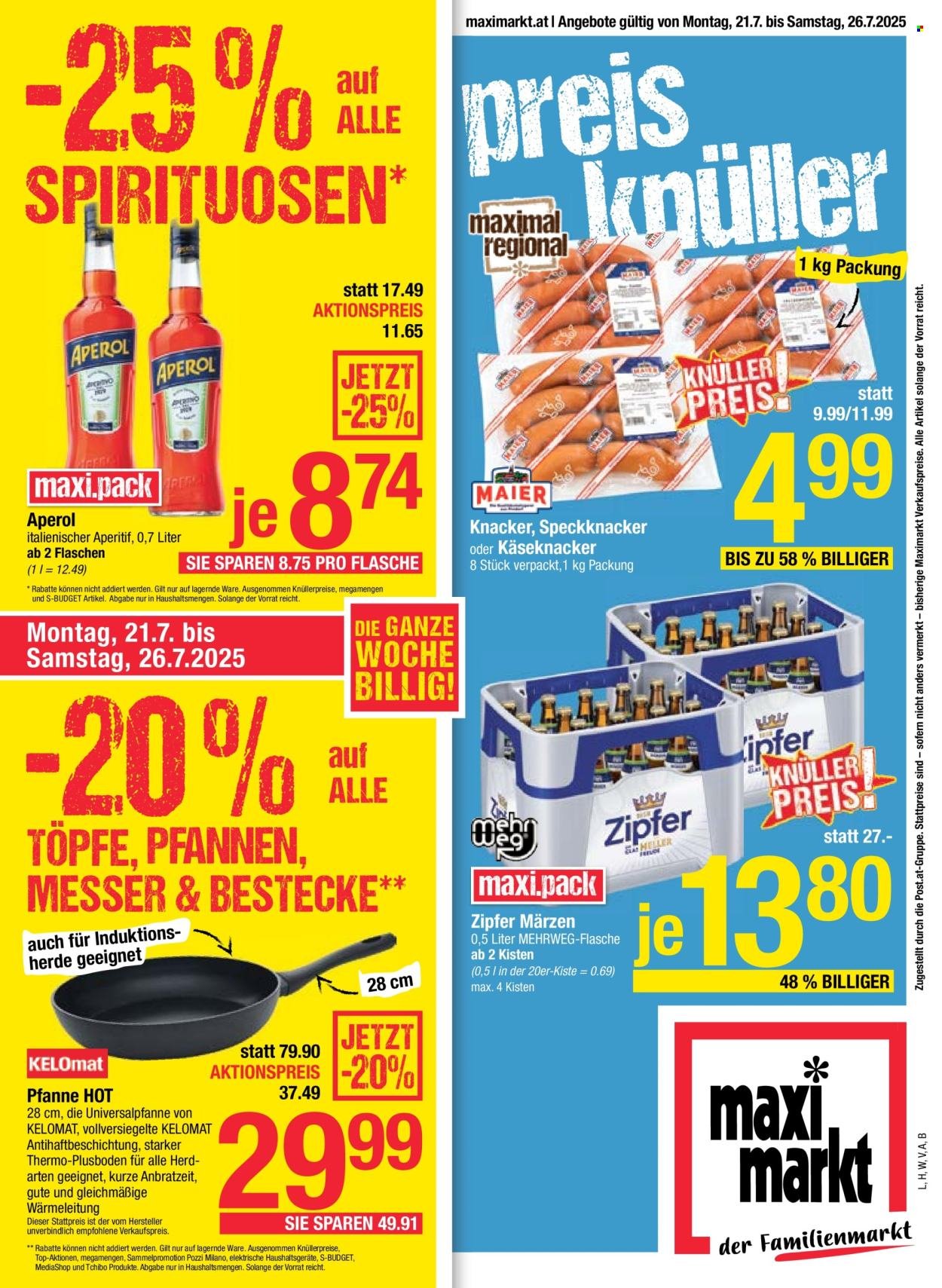 MAXIMARKT Flugblatt - Ab Montag, 21.7.2025 (2025-07-21 - 2025-07-26) | 1