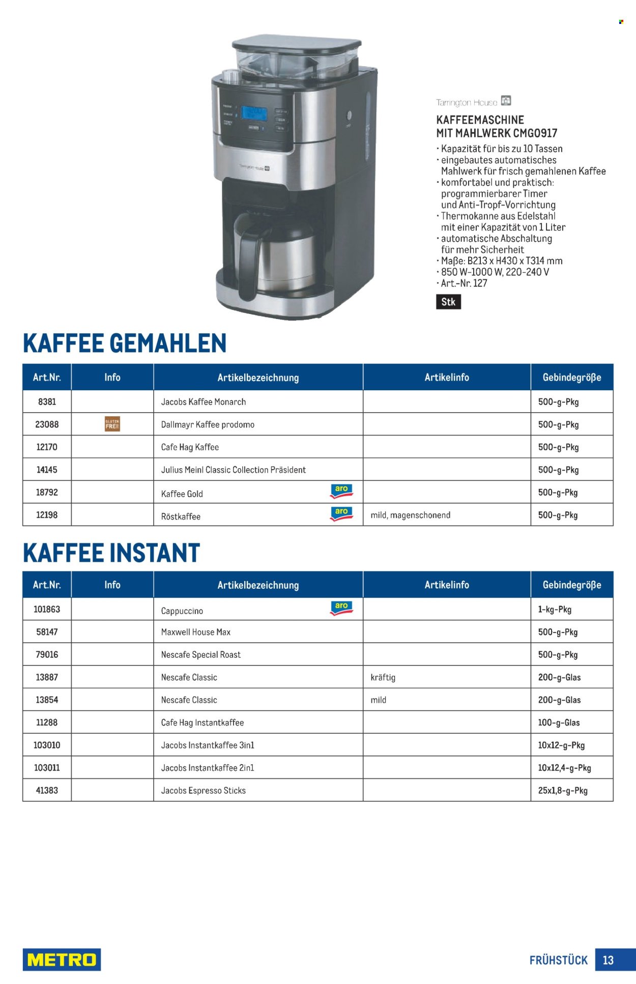 METRO Flugblatt - Frühstück Spezial
