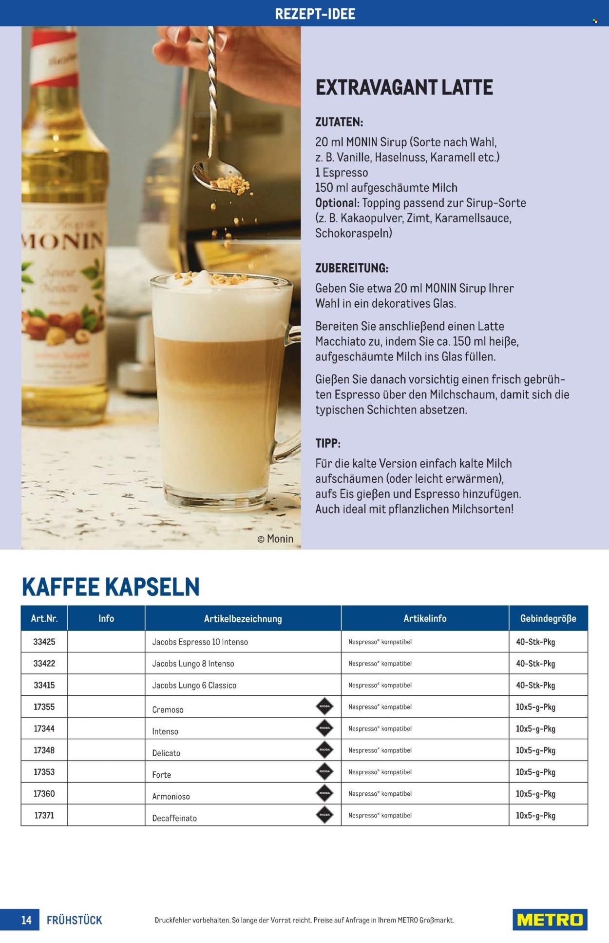 METRO Flugblatt - Frühstück Spezial