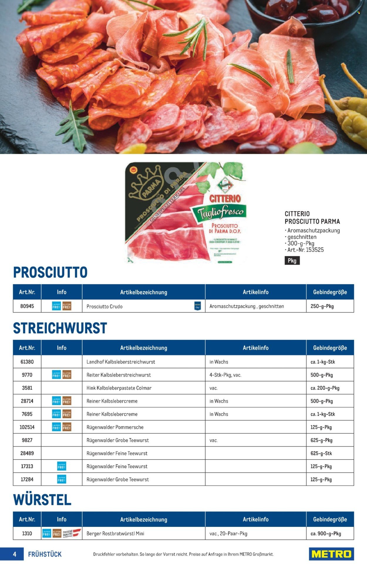 METRO Flugblatt - Frühstück Spezial