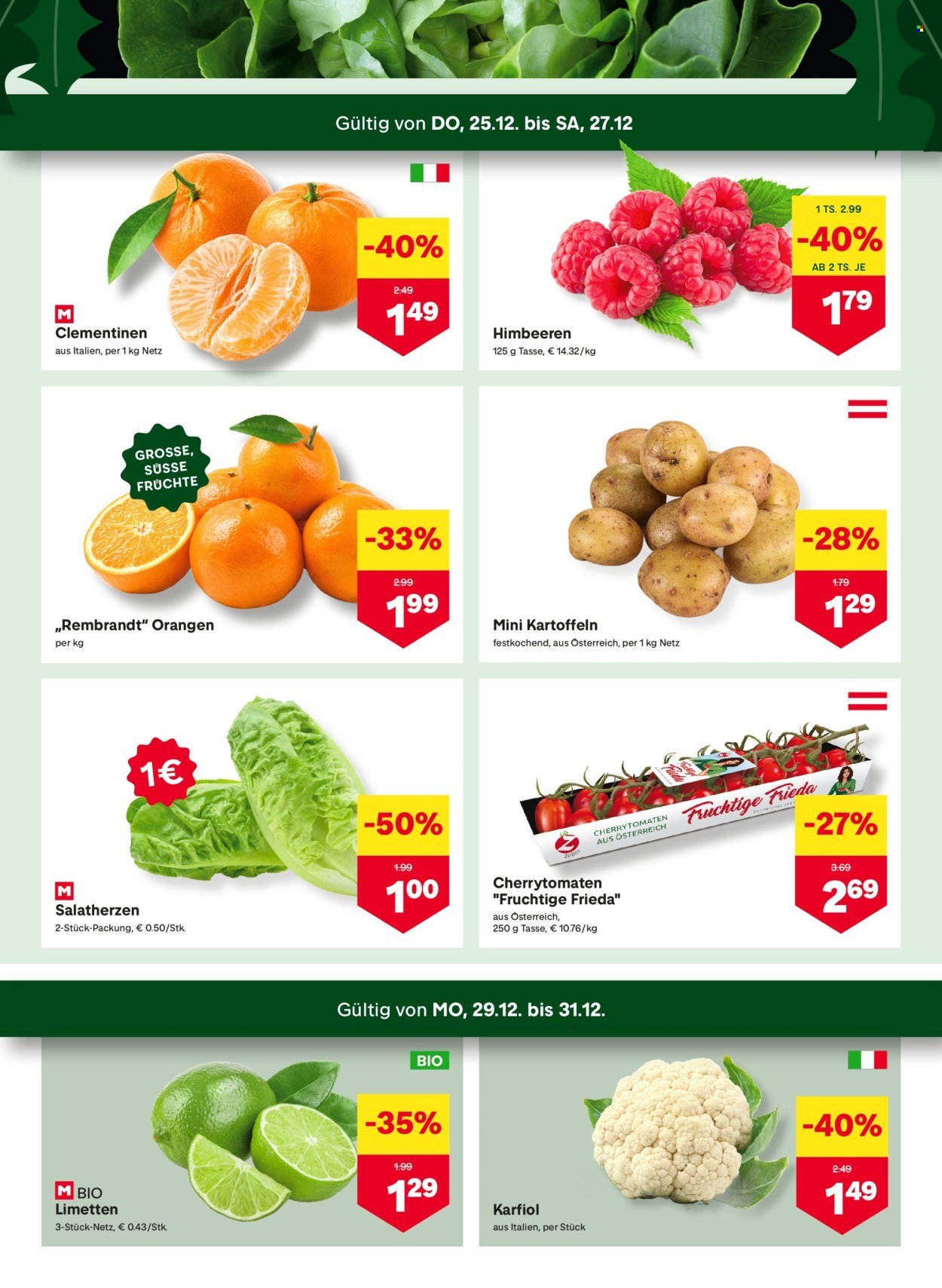 MPREIS Flugblatt - Ab Donnerstag, 25.12.2025