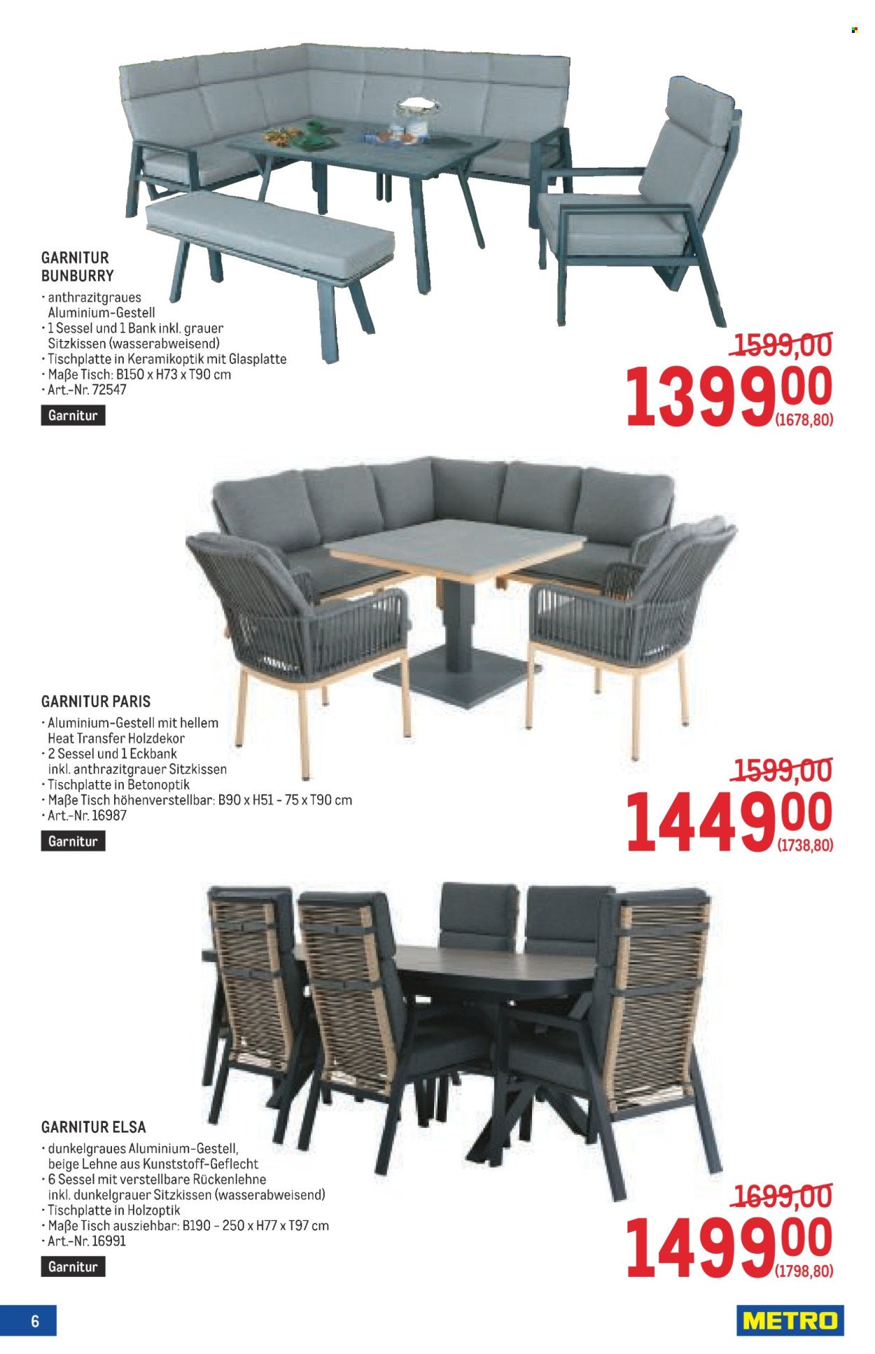 METRO Flugblatt - Garten Spezial