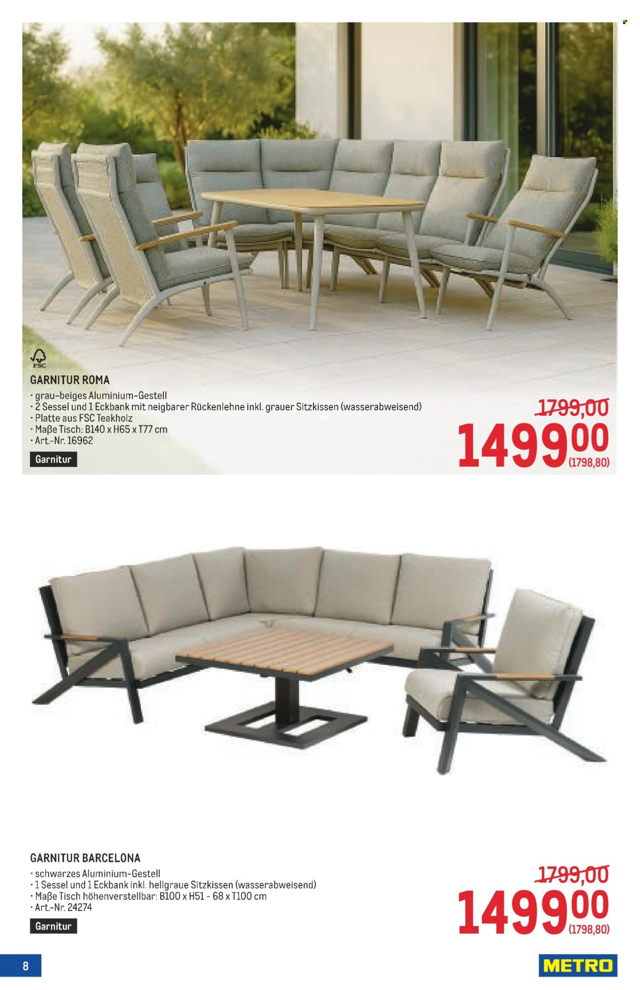 METRO Flugblatt - Garten Spezial