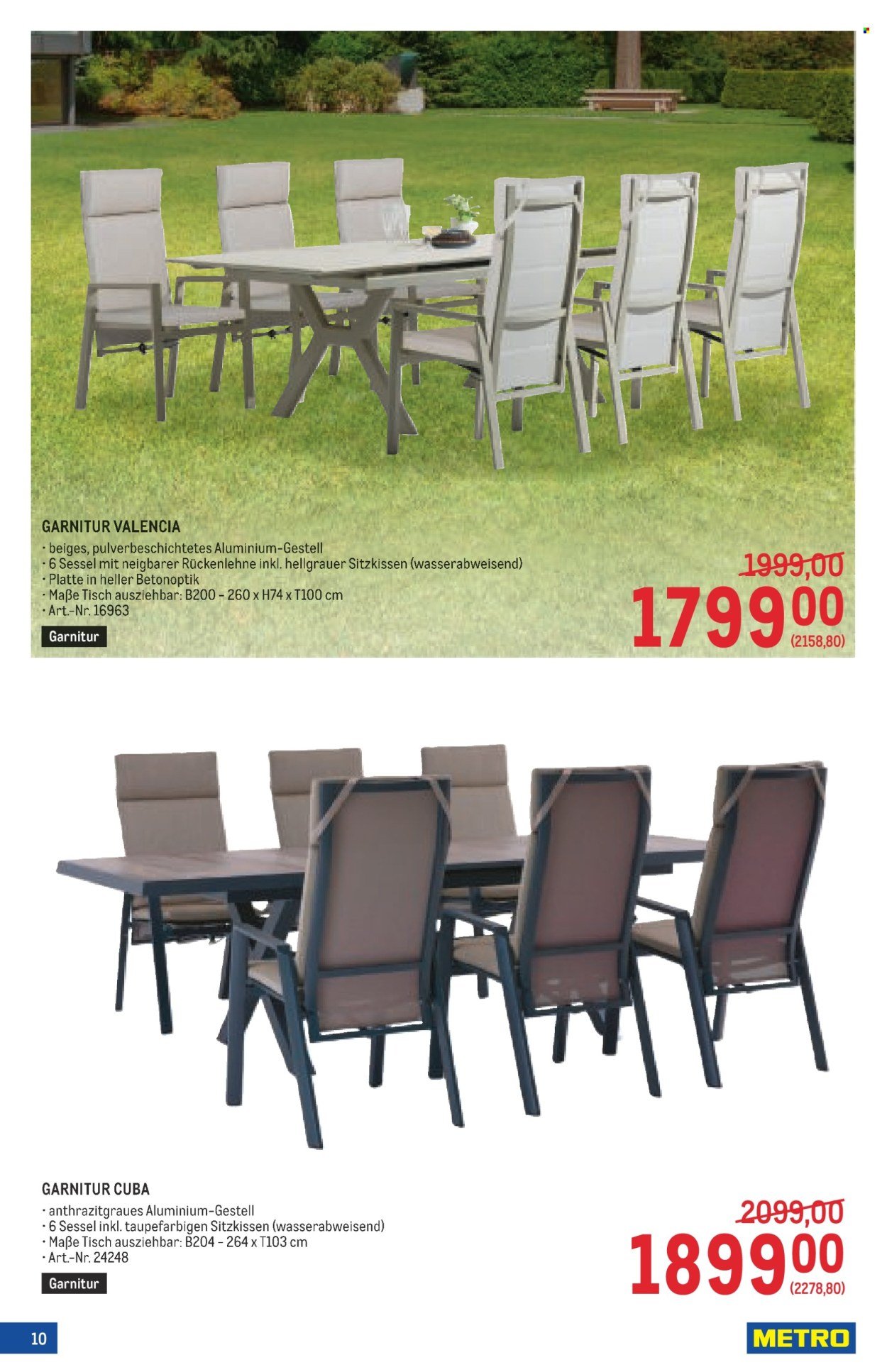 METRO Flugblatt - Garten Spezial