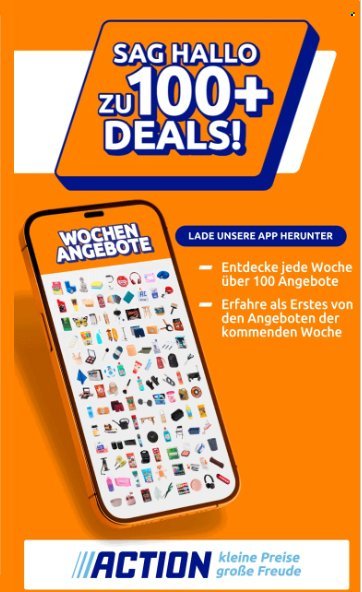 ACTION Flugblatt - Ab Mittwoch, 1.4.2026