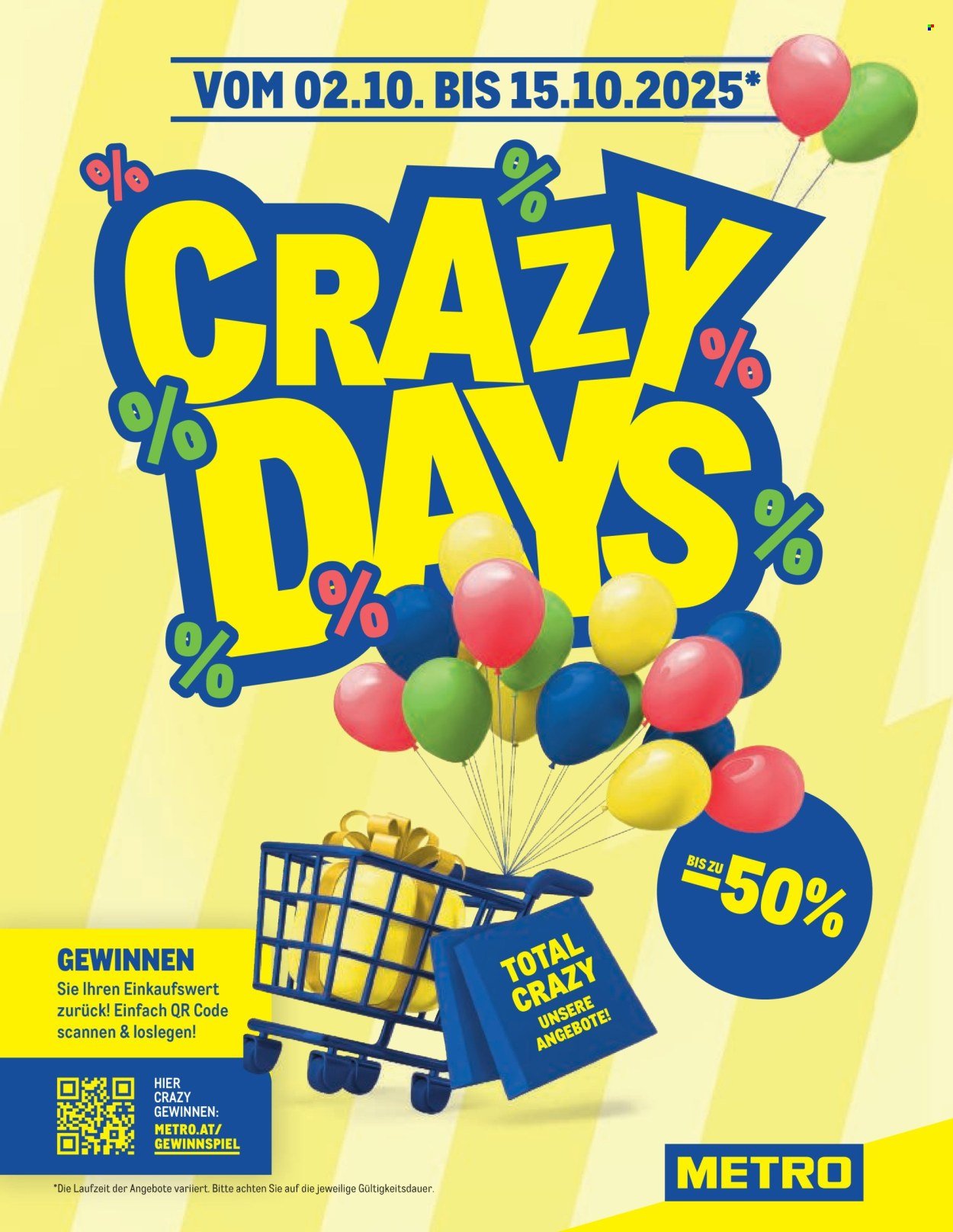 METRO Flugblatt - Crazy Days (2025-10-02 - 2025-10-15) | 1
