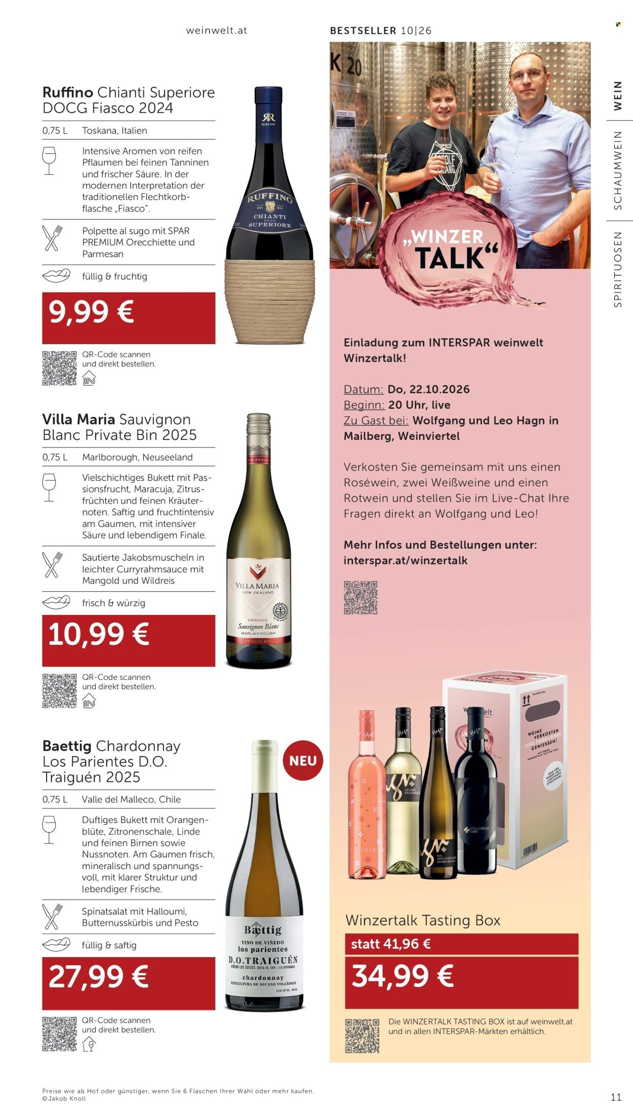 INTERSPAR Flugblatt - Ab Donnerstag, 10.9.2026