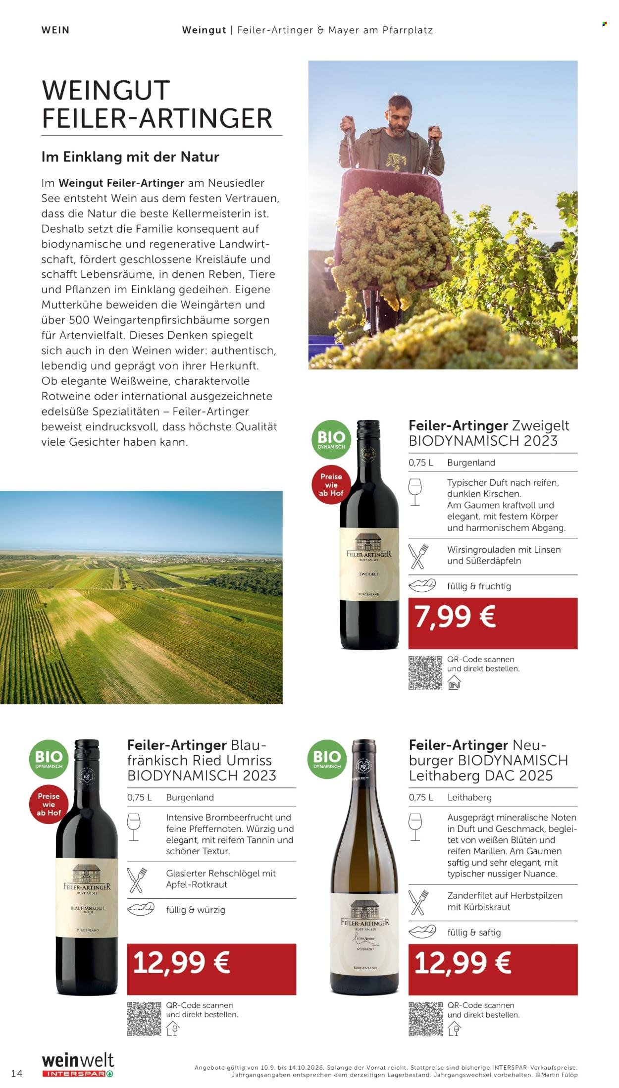 INTERSPAR Flugblatt - Ab Donnerstag, 10.9.2026