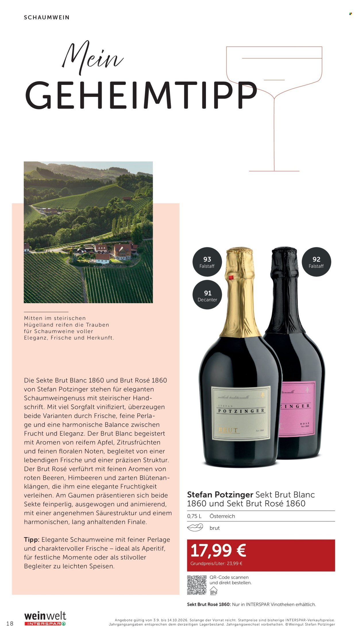 INTERSPAR Flugblatt - Ab Donnerstag, 10.9.2026