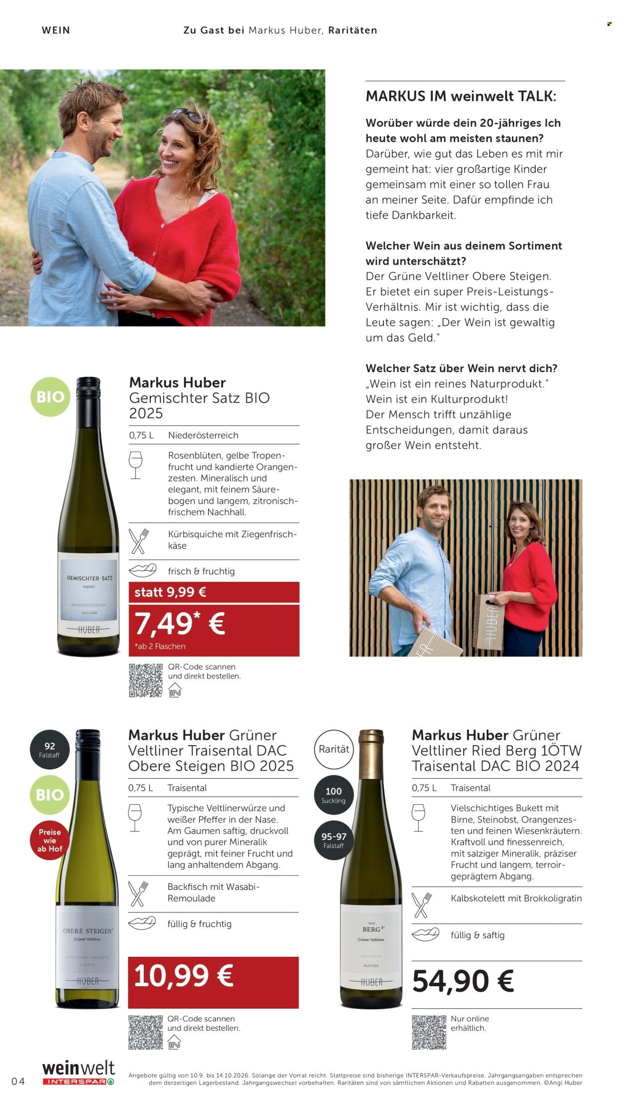 INTERSPAR Flugblatt - Ab Donnerstag, 10.9.2026