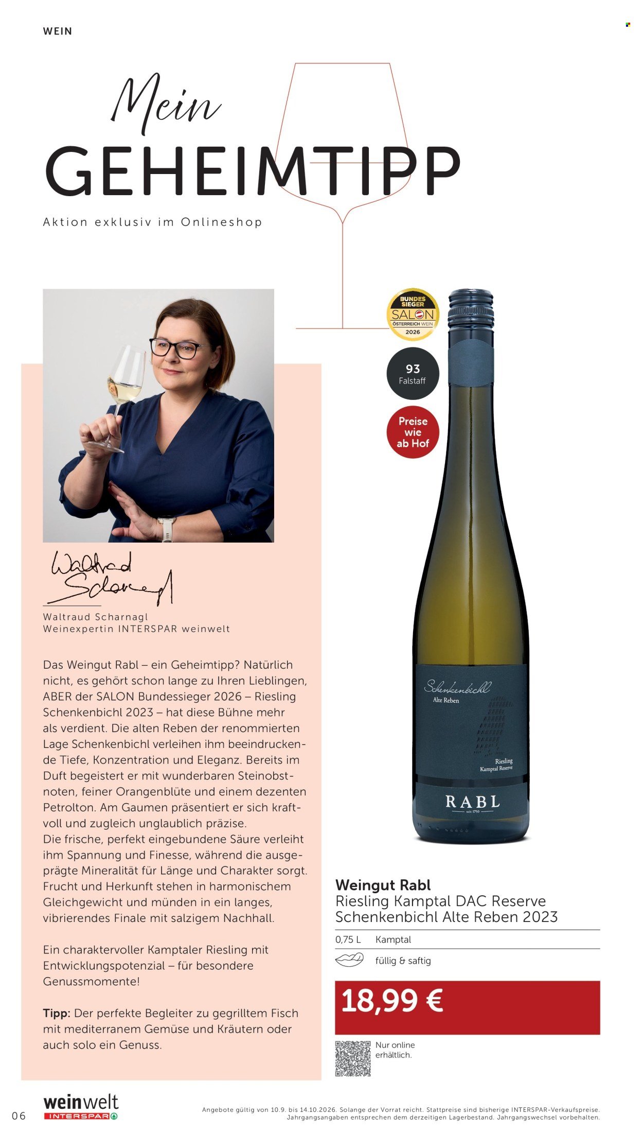 INTERSPAR Flugblatt - Ab Donnerstag, 10.9.2026