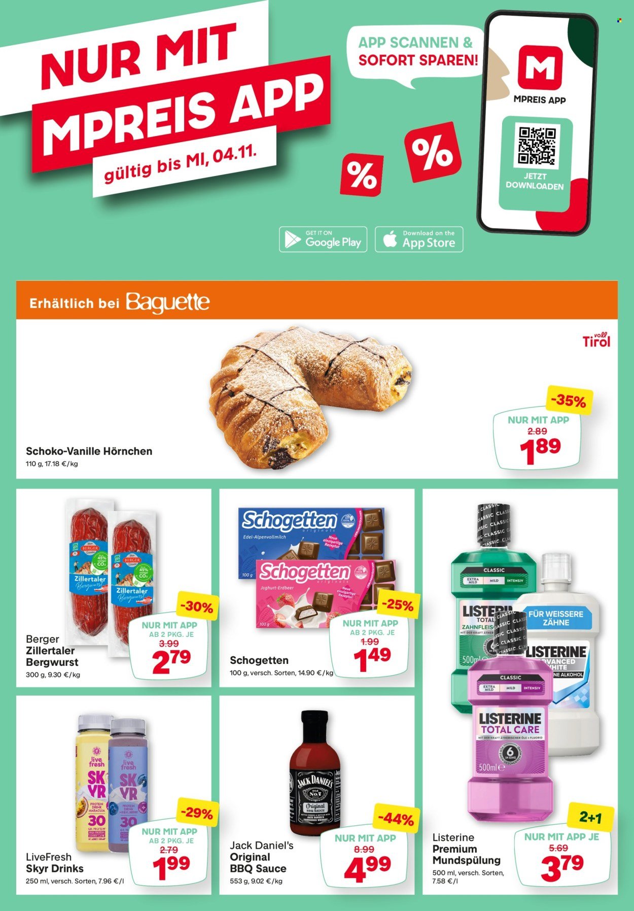MPREIS Flugblatt - Ab Donnerstag, 29.10.2026