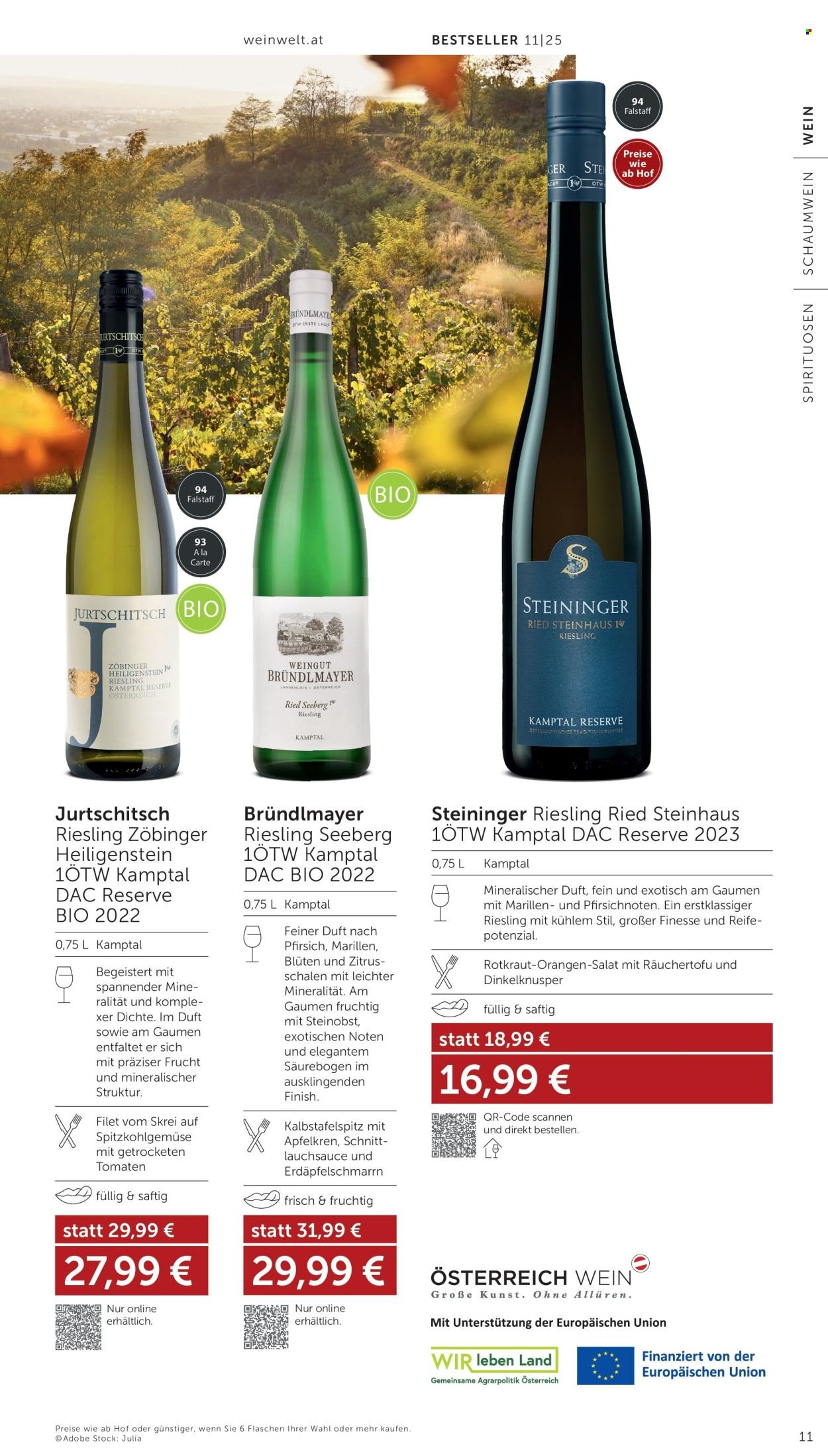 INTERSPAR Flugblatt - Weinwelt Bestseller 11/25 (2025-10-16 - 2025-11-12)