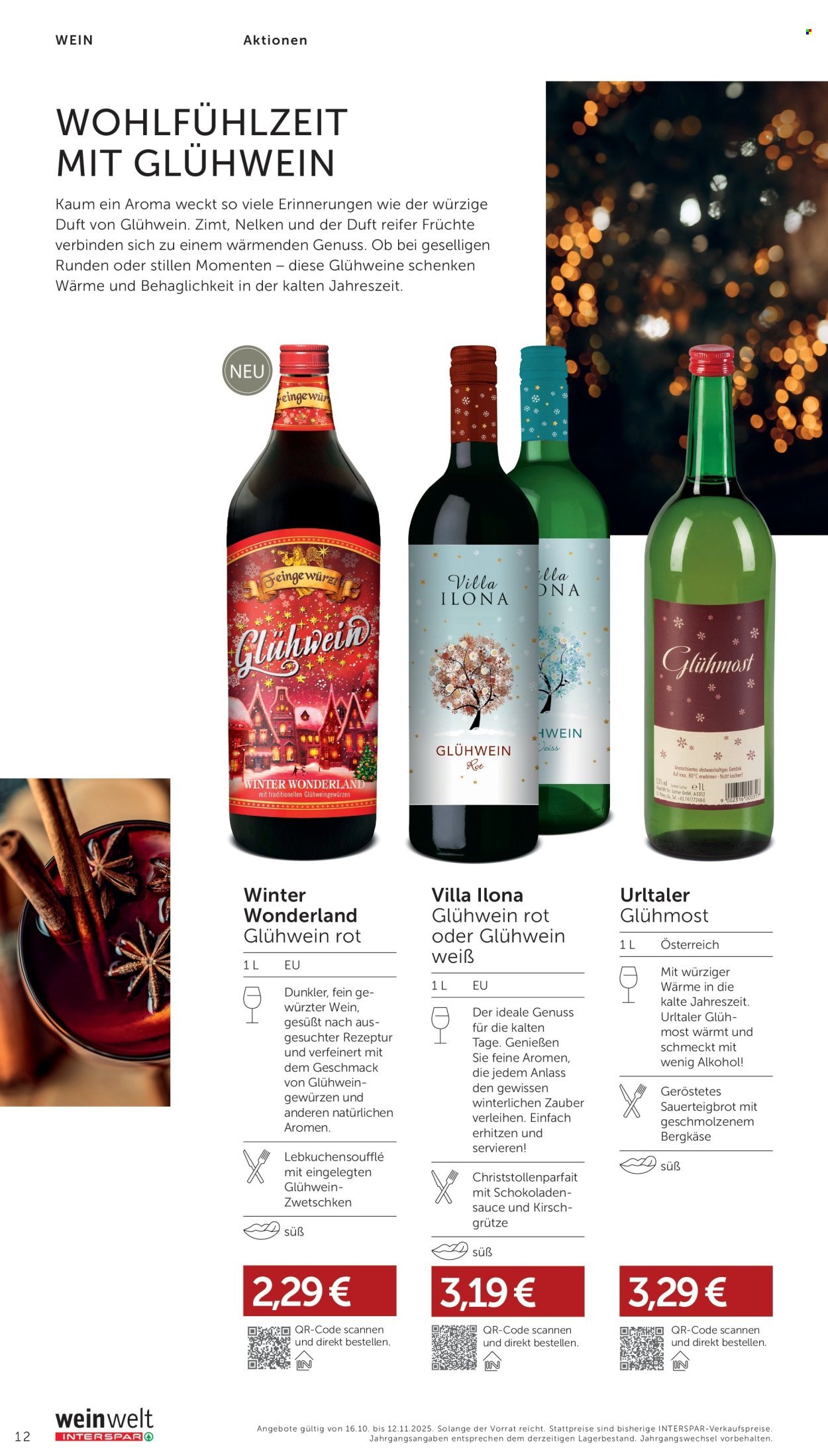 INTERSPAR Flugblatt - Weinwelt Bestseller 11/25 (2025-10-16 - 2025-11-12)