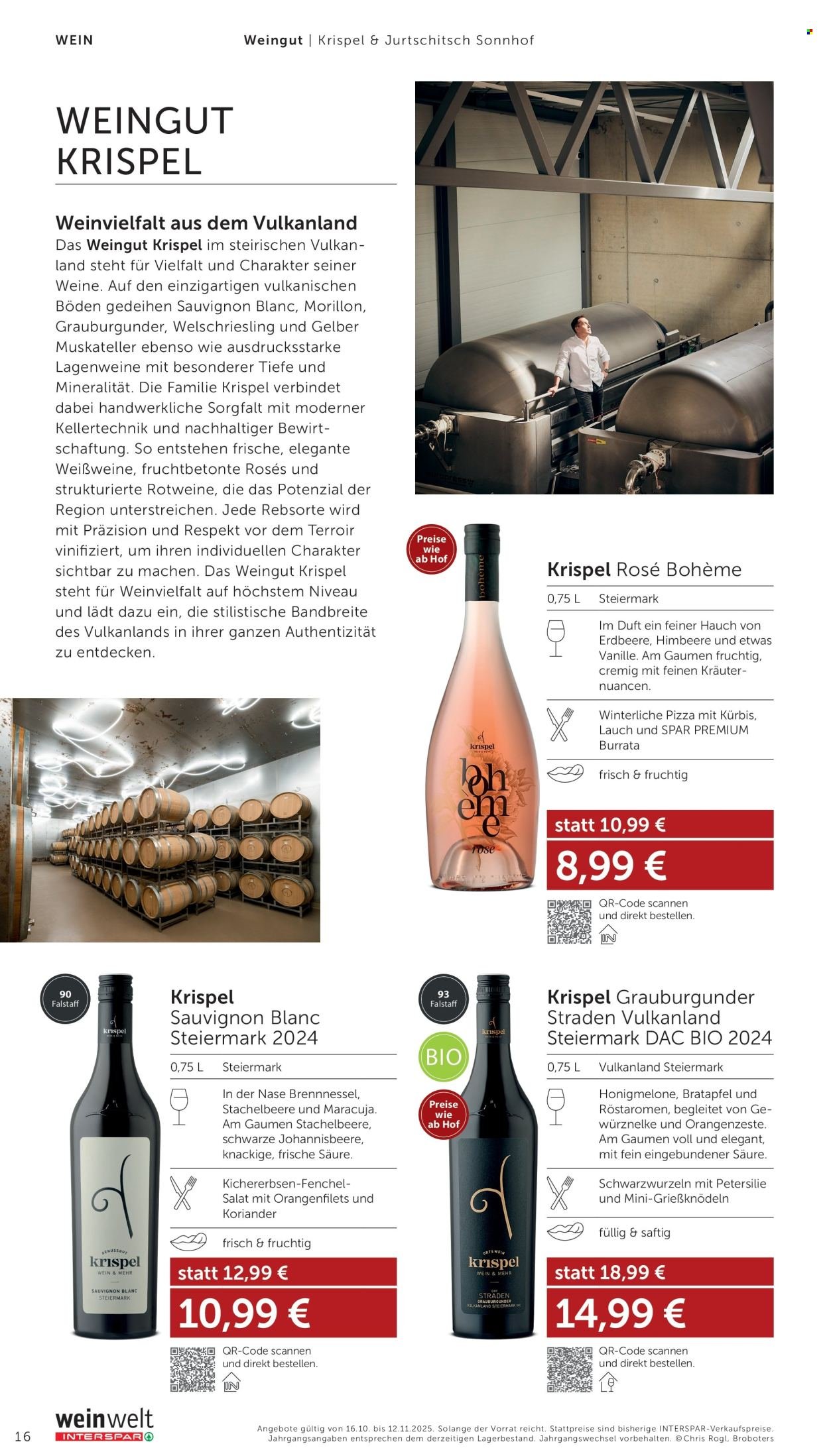 INTERSPAR Flugblatt - Weinwelt Bestseller 11/25 (2025-10-16 - 2025-11-12)