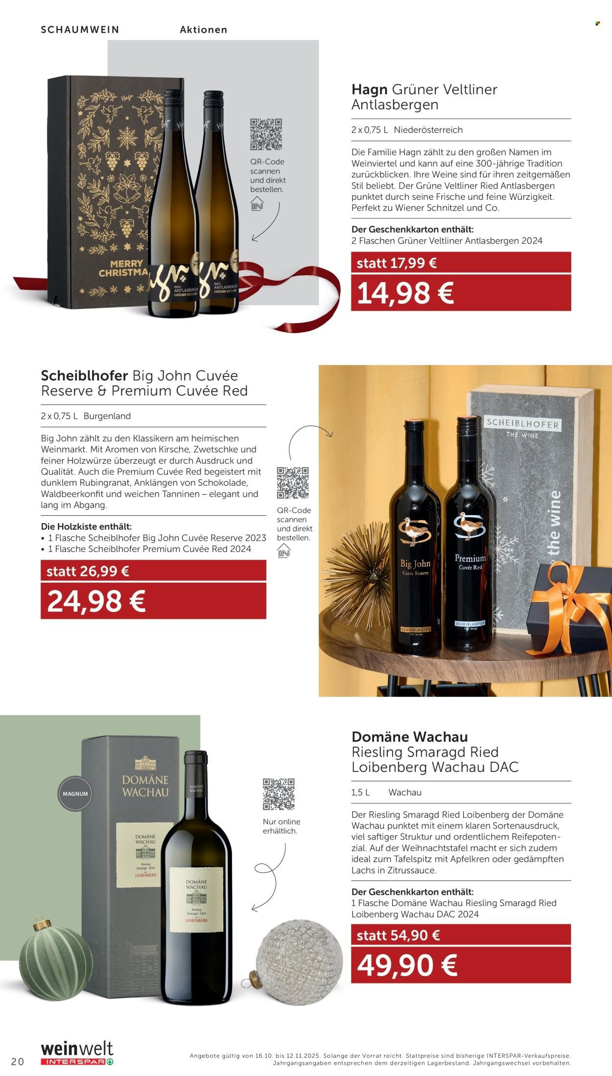 INTERSPAR Flugblatt - Weinwelt Bestseller 11/25 (2025-10-16 - 2025-11-12)