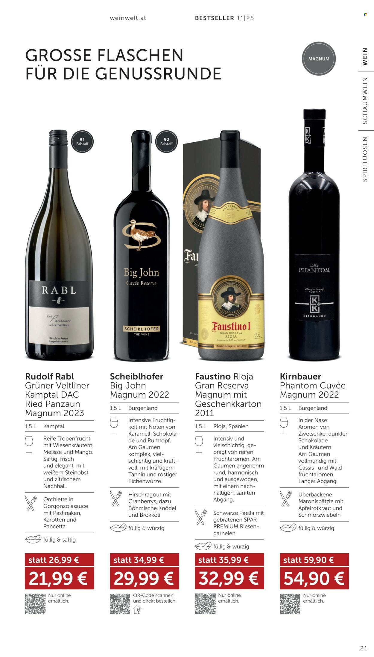 INTERSPAR Flugblatt - Weinwelt Bestseller 11/25 (2025-10-16 - 2025-11-12)