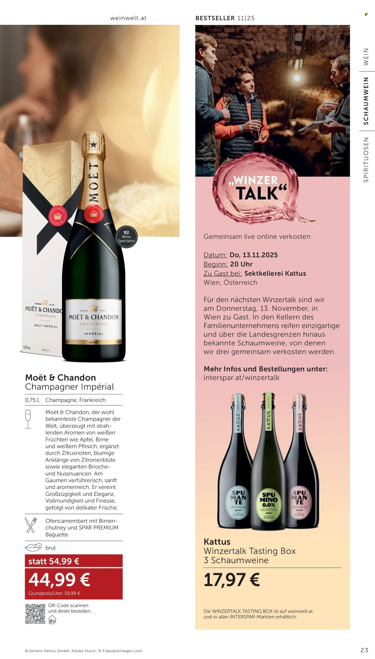 INTERSPAR Flugblatt - Weinwelt Bestseller 11/25 (2025-10-16 - 2025-11-12)