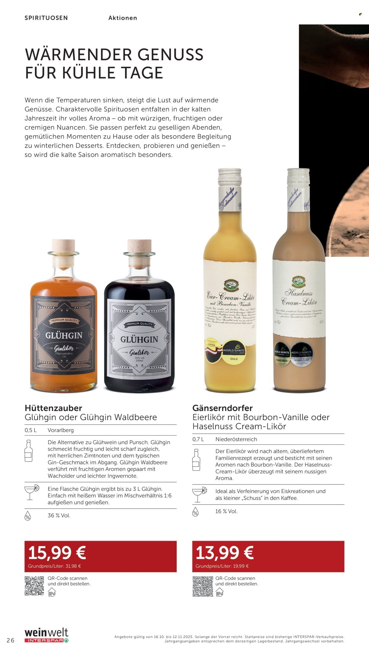 INTERSPAR Flugblatt - Weinwelt Bestseller 11/25 (2025-10-16 - 2025-11-12)