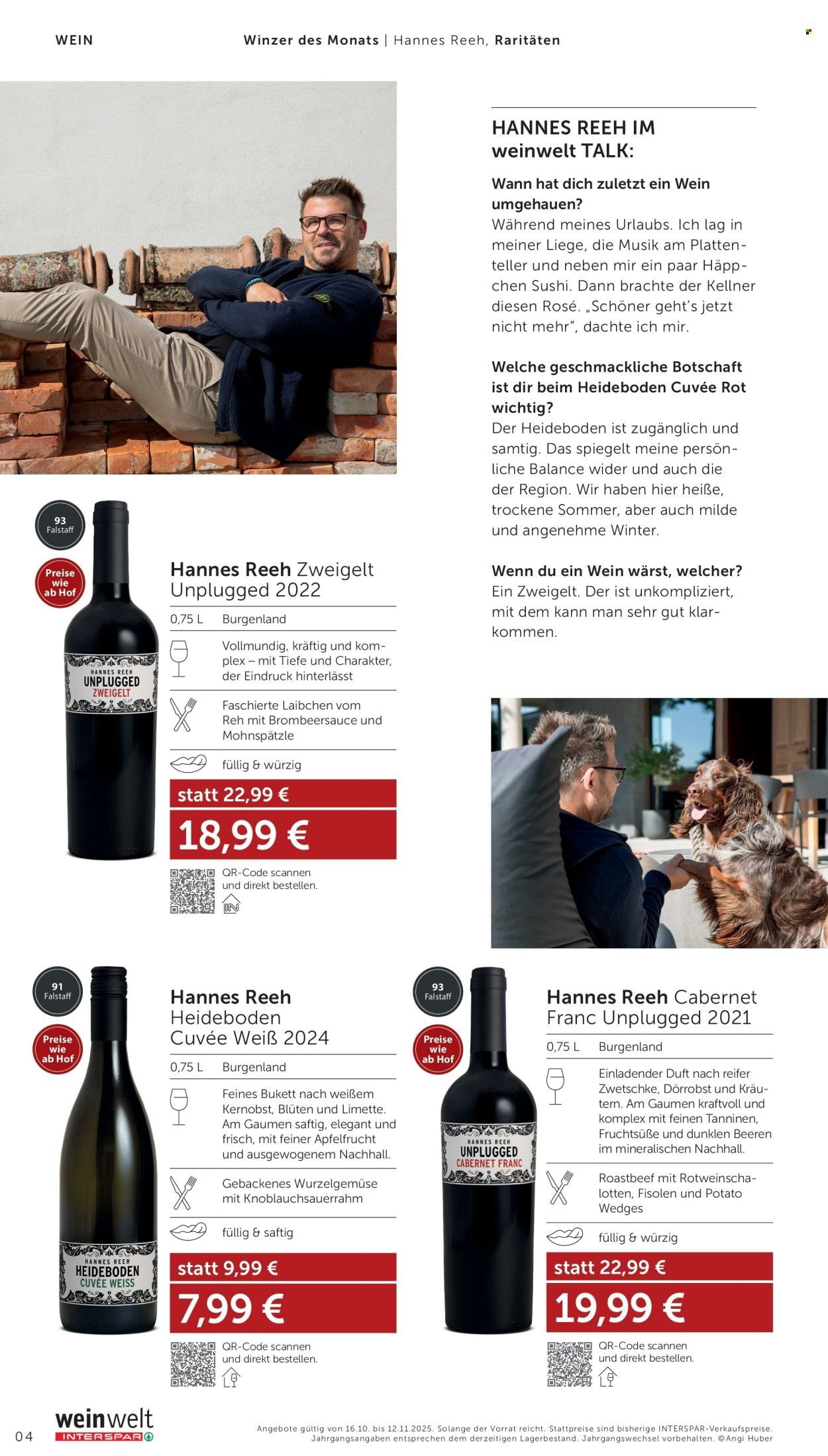 INTERSPAR Flugblatt - Weinwelt Bestseller 11/25 (2025-10-16 - 2025-11-12)