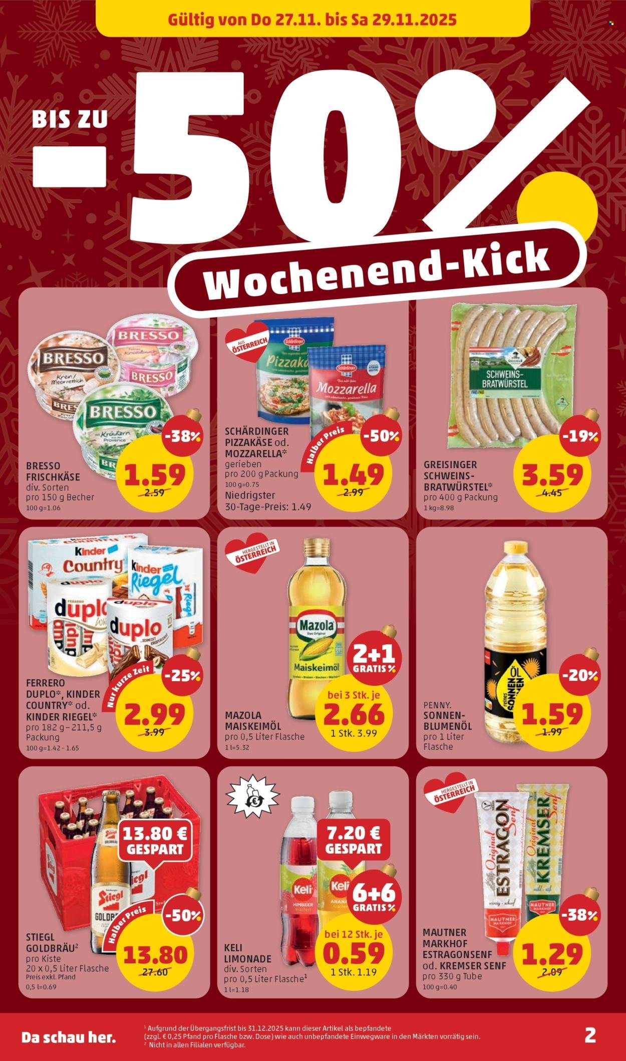 PENNY Flugblatt - Ab Donnerstag, 27.11.2025