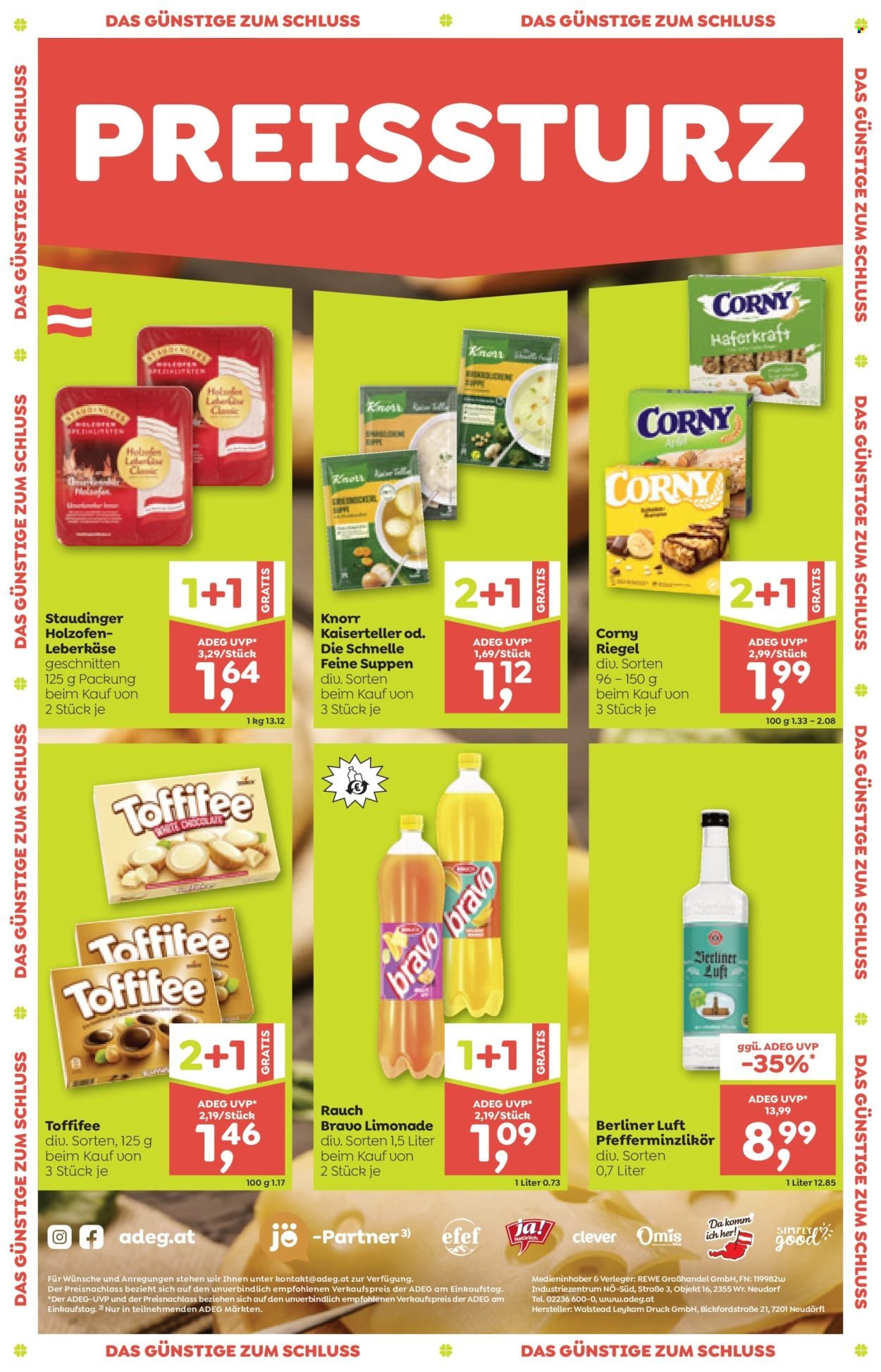 ADEG Flugblatt - Ab Donnerstag, 9.4.2026