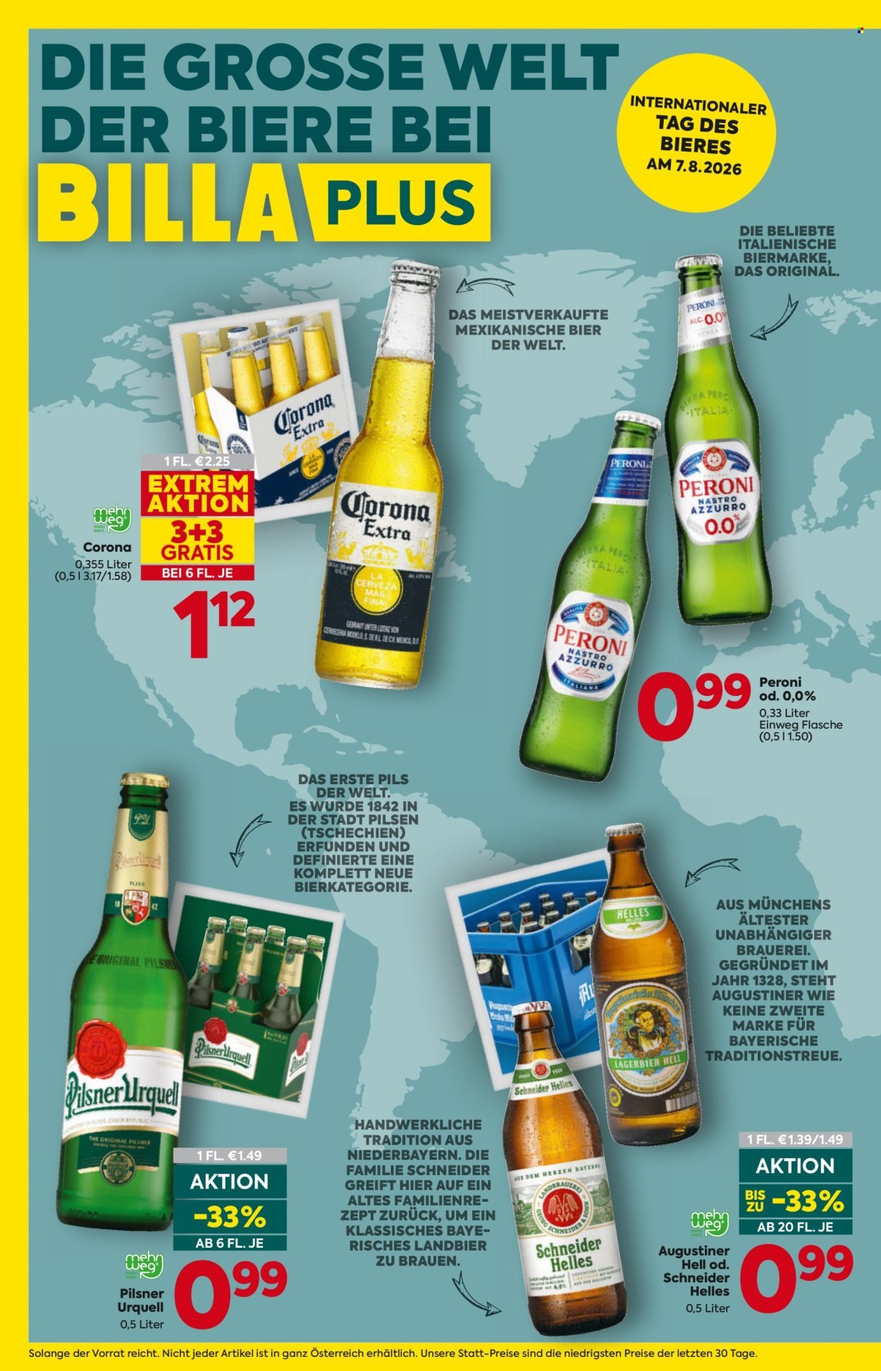 BILLA Flugblatt - Ab Donnerstag, 30.7.2026