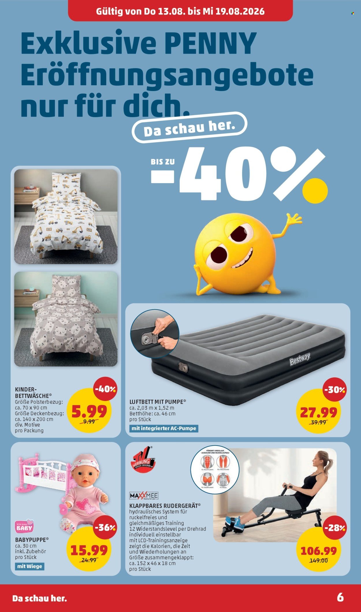 PENNY Flugblatt - Ab Donnerstag, 13.8.2026
