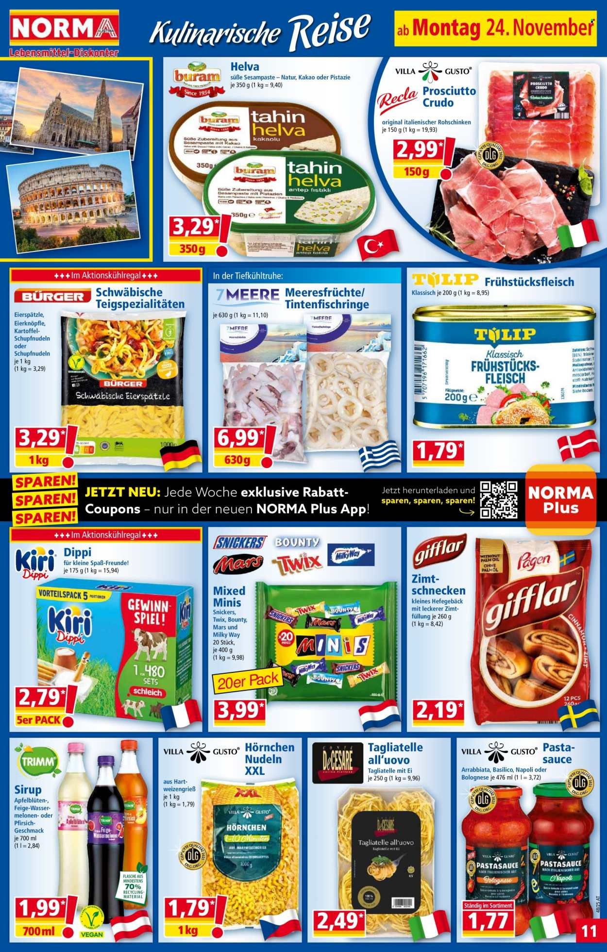 NORMA Flugblatt - Ab Montag, 24.11.2025