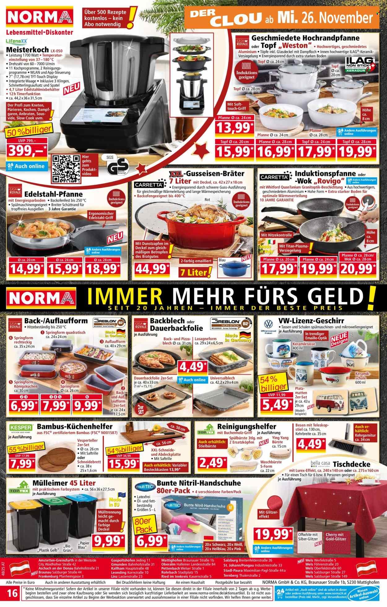 NORMA Flugblatt - Ab Montag, 24.11.2025