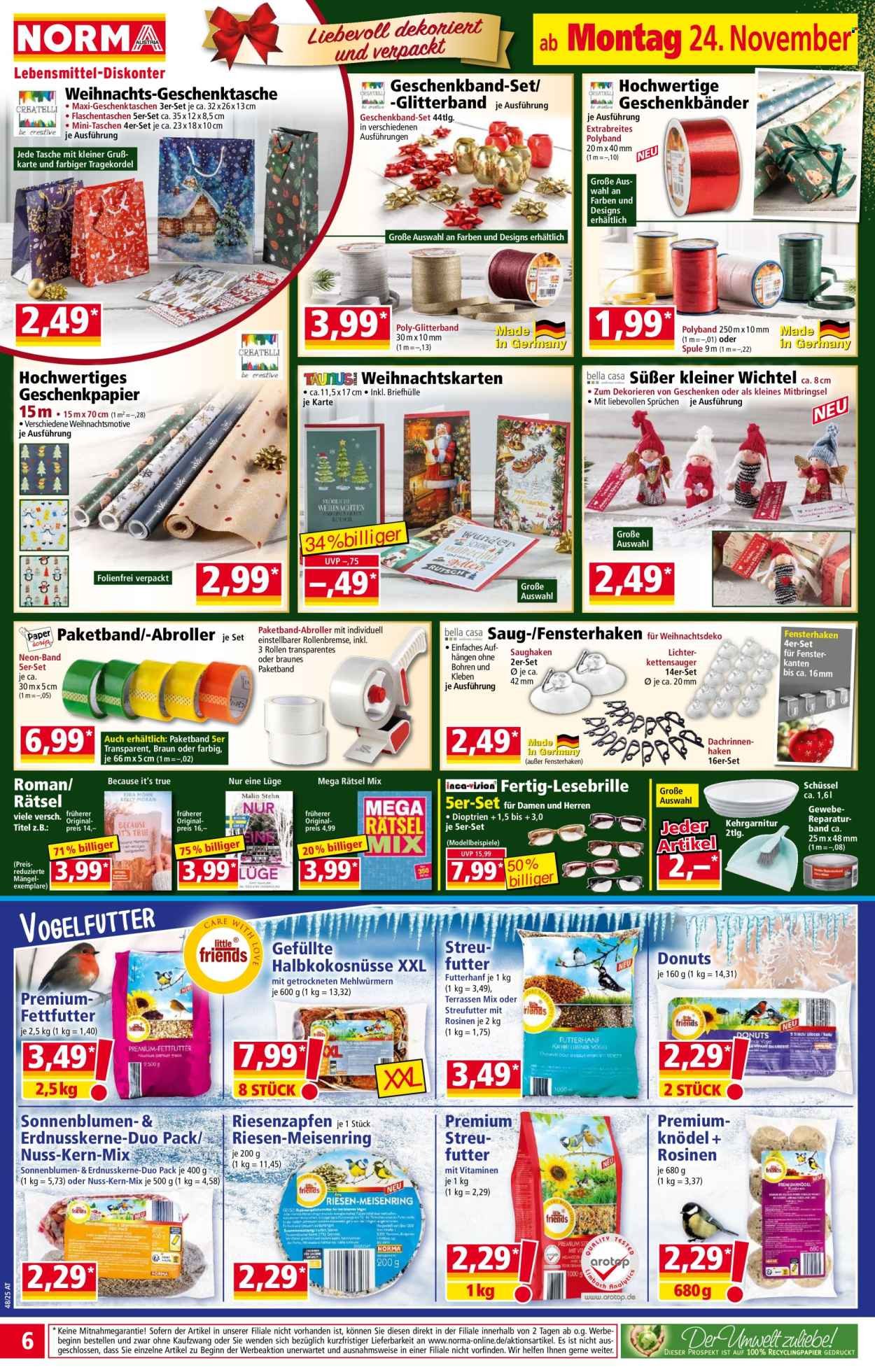 NORMA Flugblatt - Ab Montag, 24.11.2025