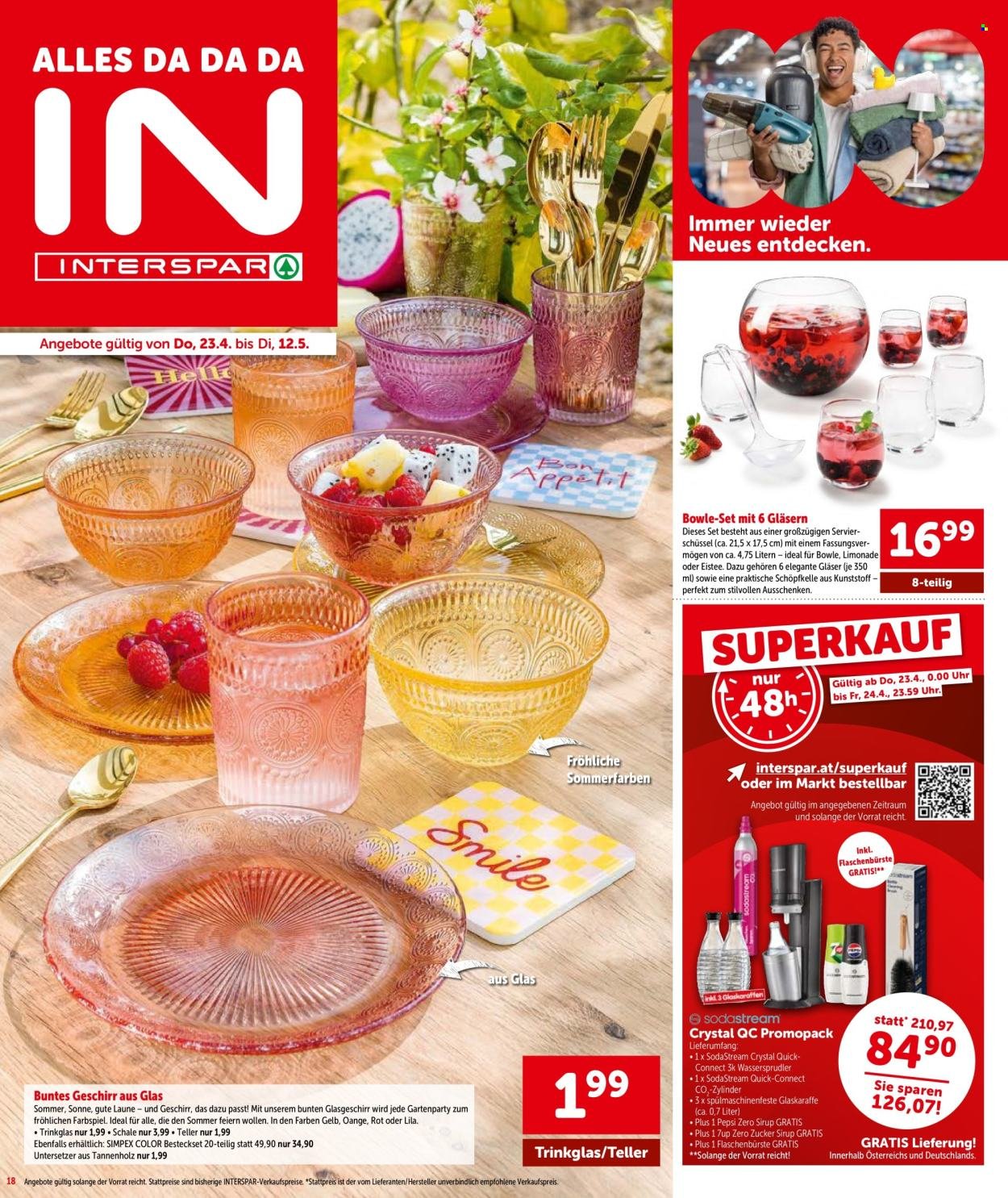 INTERSPAR Flugblatt - Ab Donnerstag, 23.4.2026