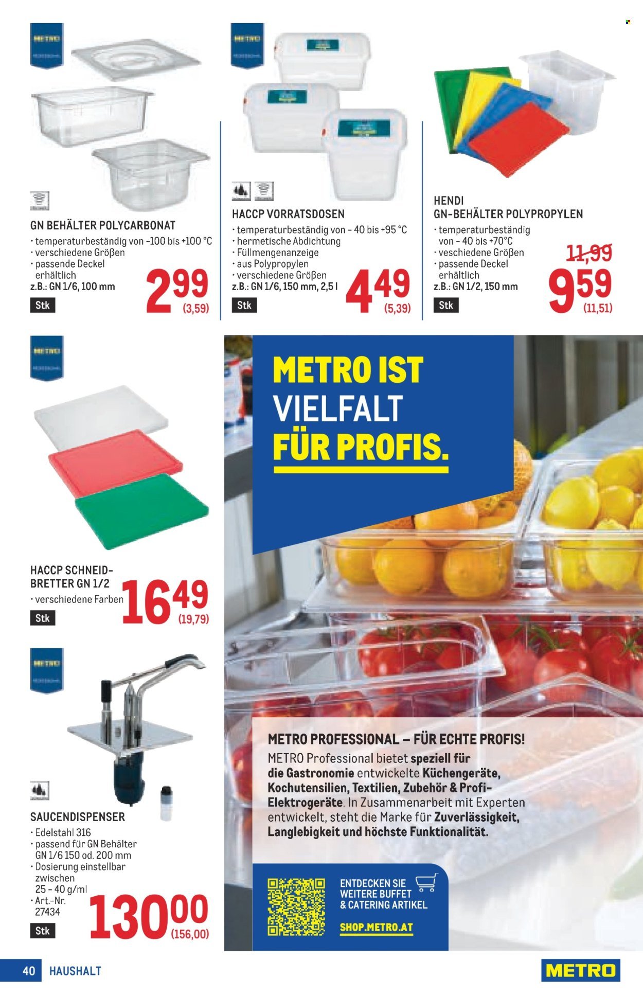 METRO Flugblatt - Profi
