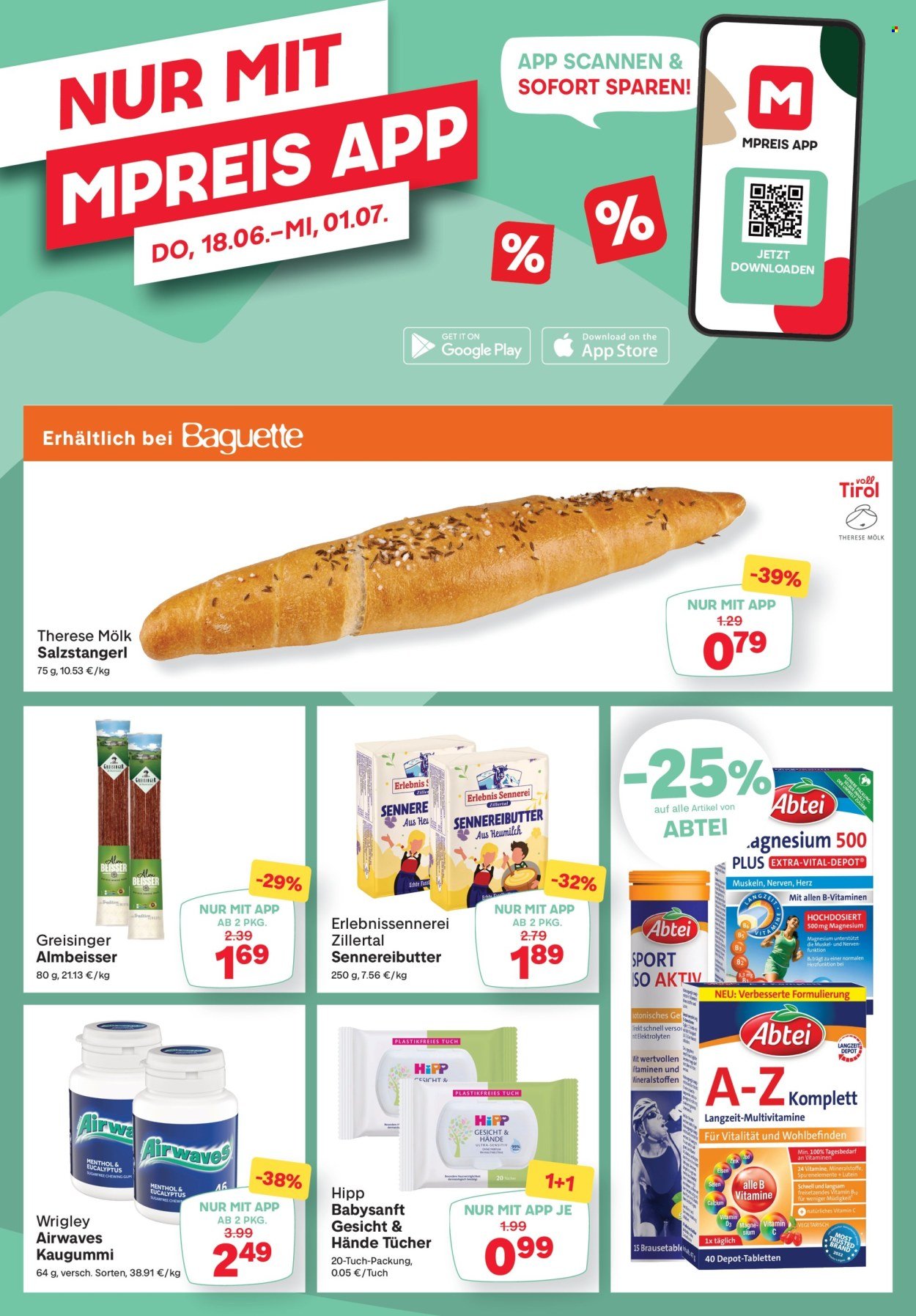 MPREIS Flugblatt - Ab Donnerstag, 18.6.2026