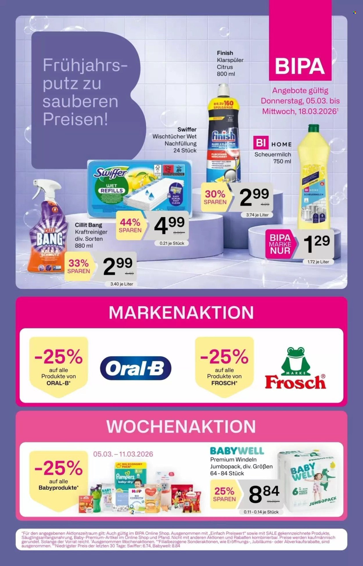 BIPA Flugblatt - Ab Donnerstag, 5.3.2026