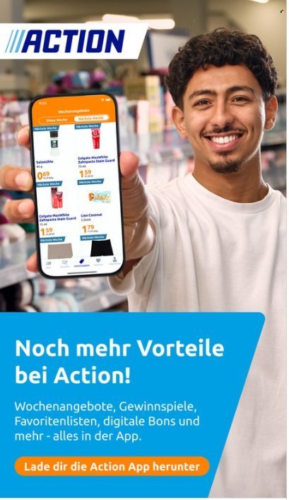 ACTION Flugblatt - Ab Mittwoch, 13.8.2025 (2025-08-13 - 2025-08-19)