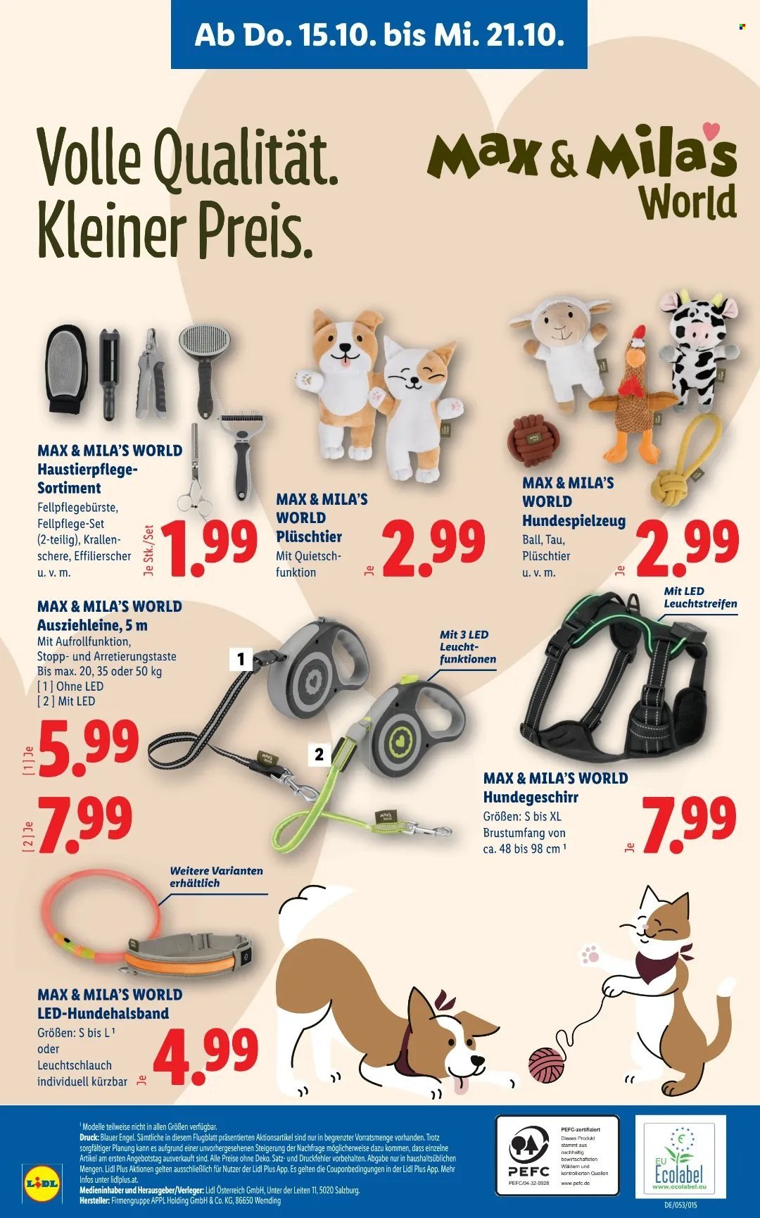LIDL Flugblatt - Ab Donnerstag, 15.10.2026