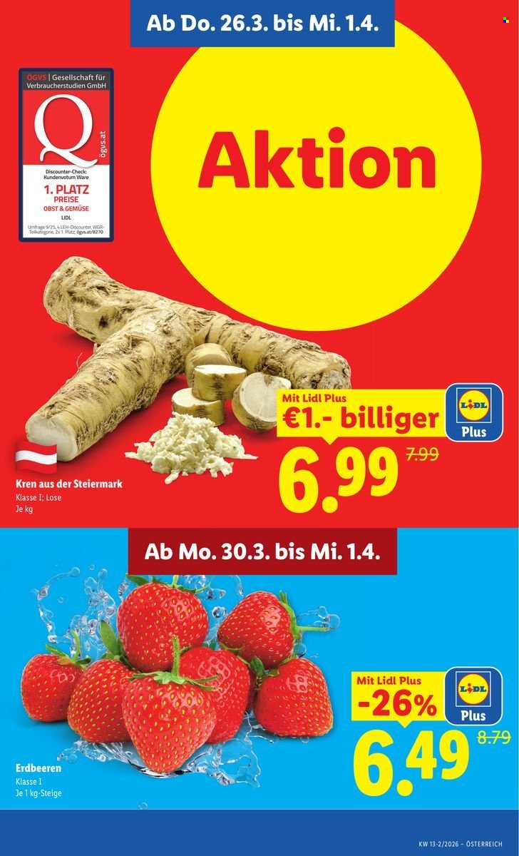 LIDL Flugblatt - Ab Donnerstag, 26.3.2026