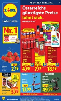 LIDL Flugblatt - Ab Donnerstag, 26.3.2026