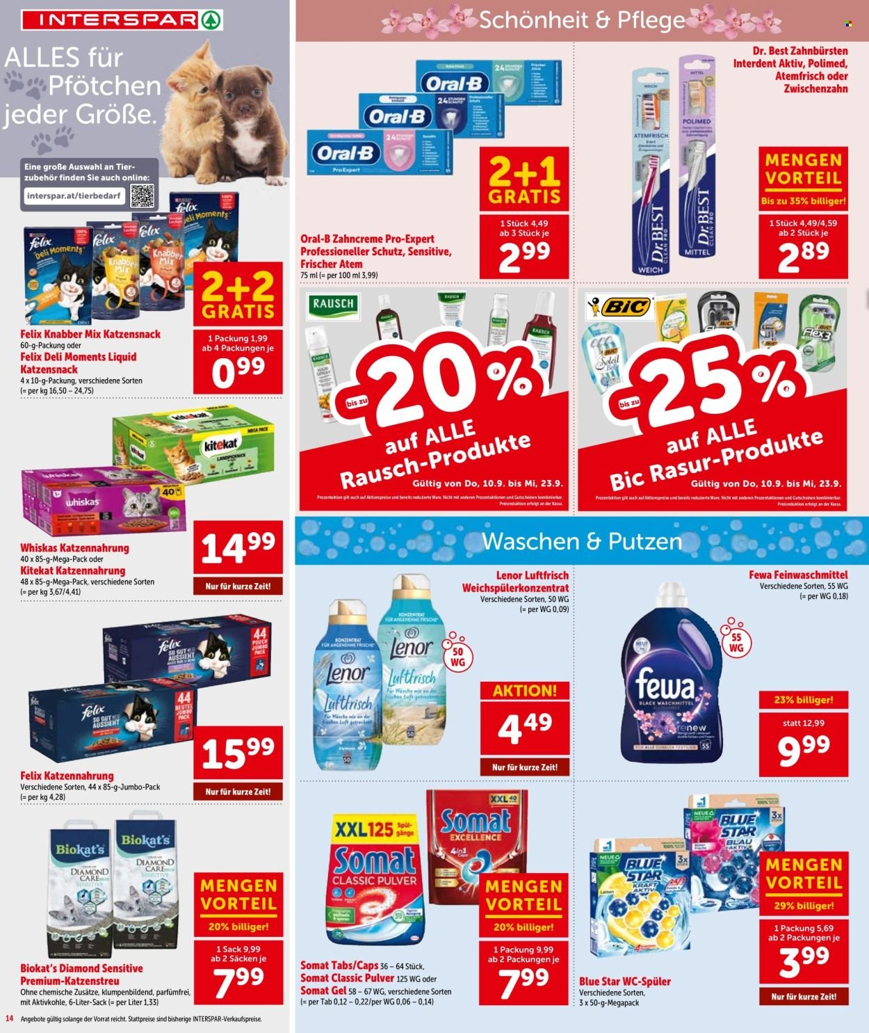INTERSPAR Flugblatt - Ab Donnerstag, 10.9.2026
