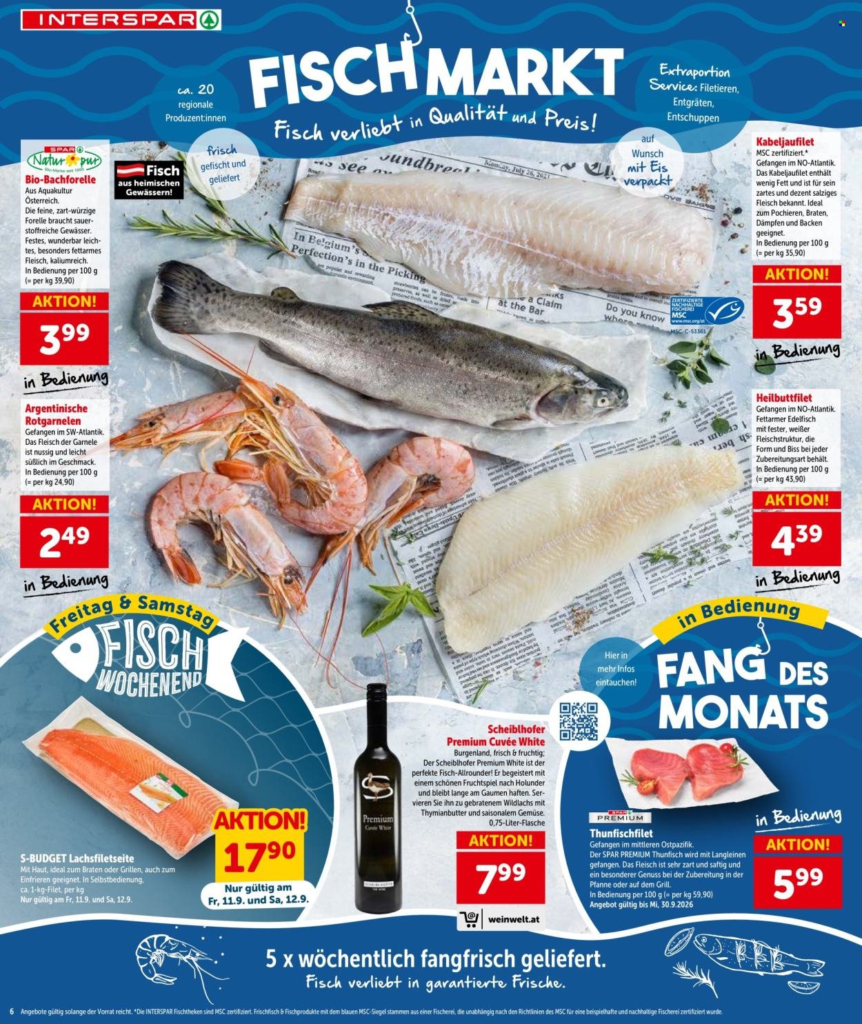 INTERSPAR Flugblatt - Ab Donnerstag, 10.9.2026