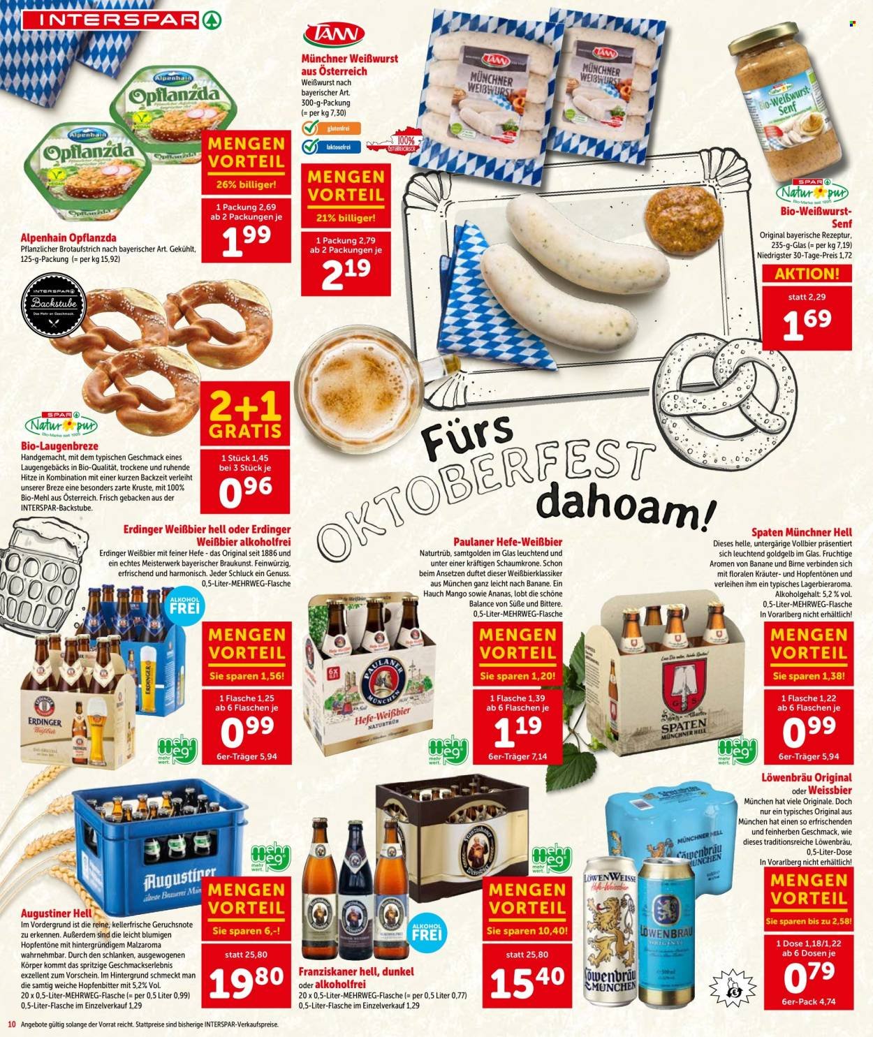 INTERSPAR Flugblatt - Ab Donnerstag, 10.9.2026